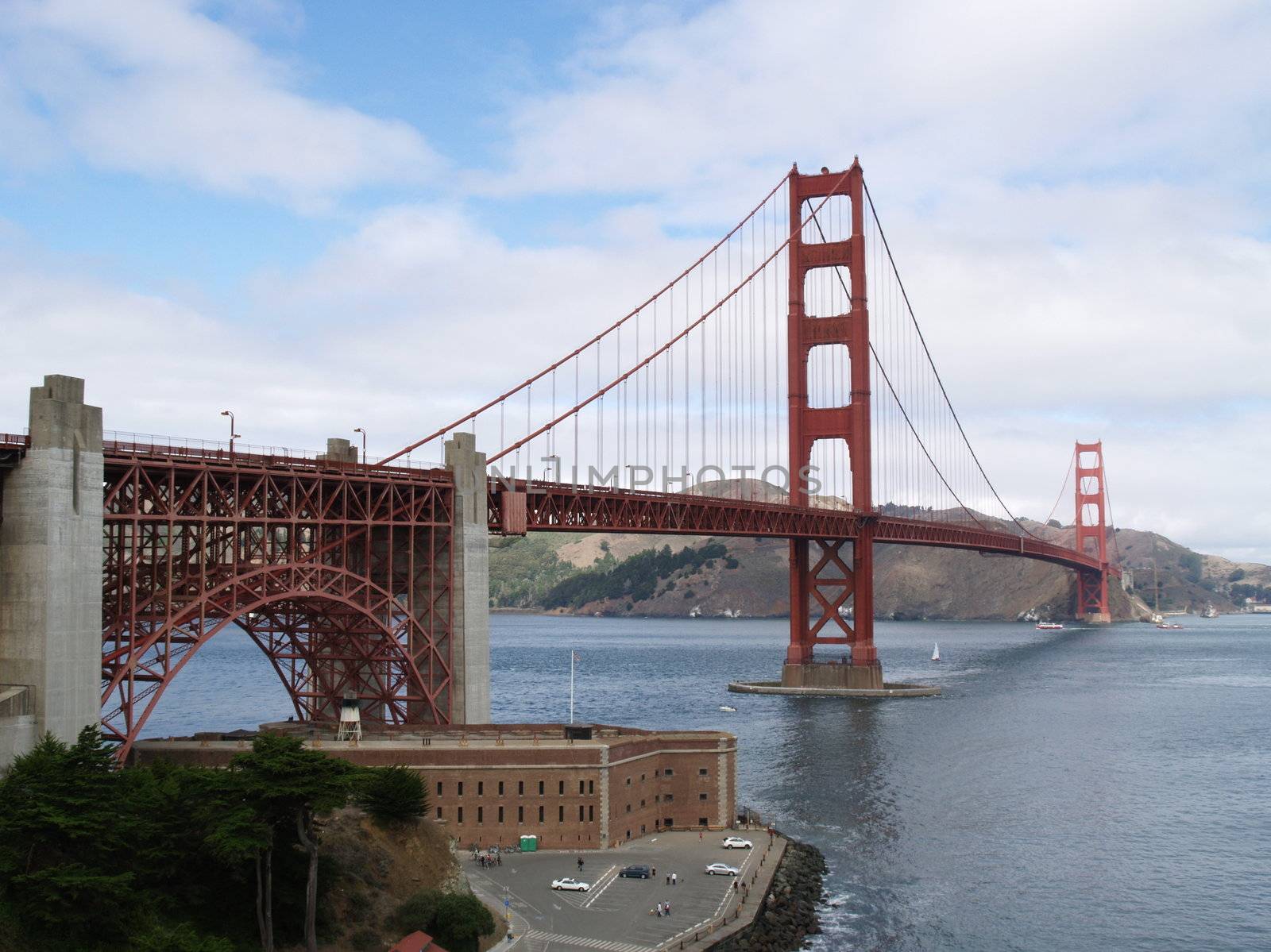 Golden Gate Bridge of San Francisco, California by anderm