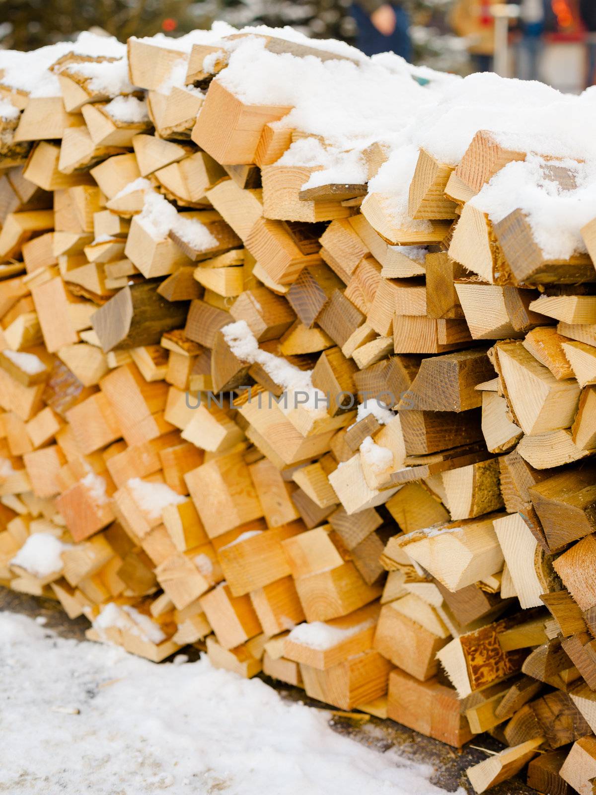 Pile of wood by edan