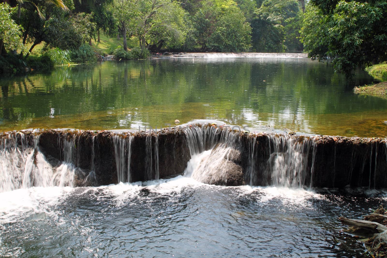 Jed-Sao-Noi (Little Seven-girl) Waterfall - THAILAND by geargodz