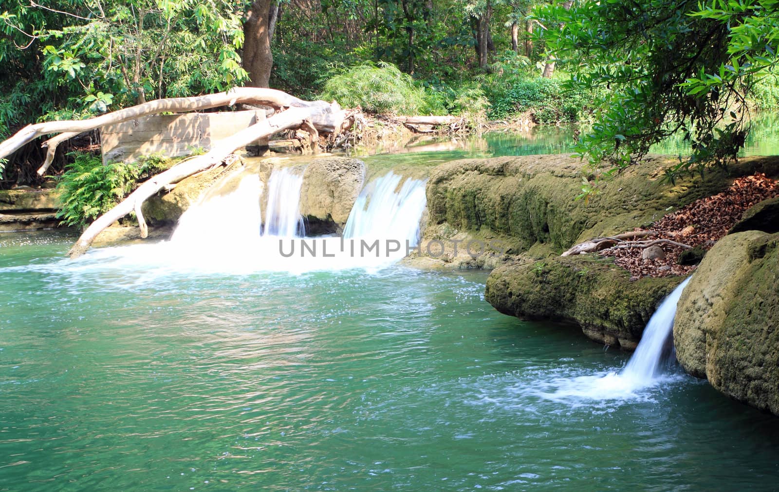 Jed-Sao-Noi (Little Seven-girl) Waterfall - THAILAND by geargodz