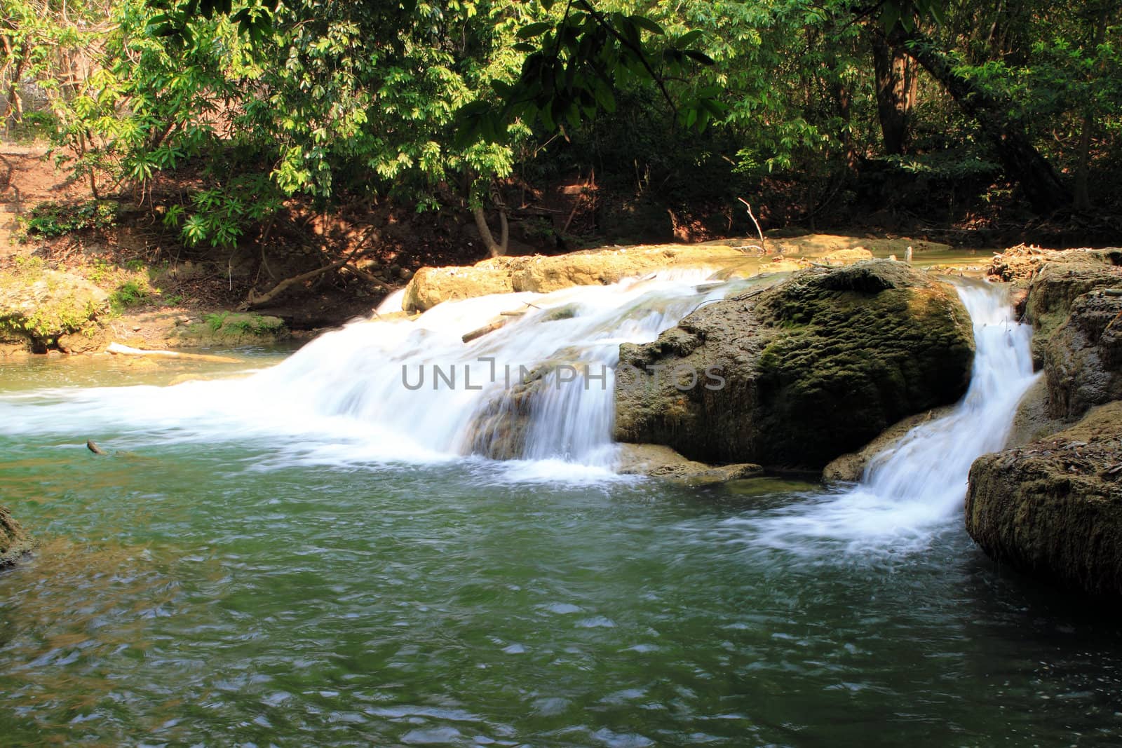 Jed-Sao-Noi (Little Seven-girl) Waterfall - THAILAND by geargodz