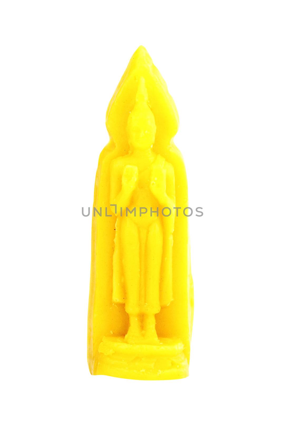 Buddha from the hand-carved candles
