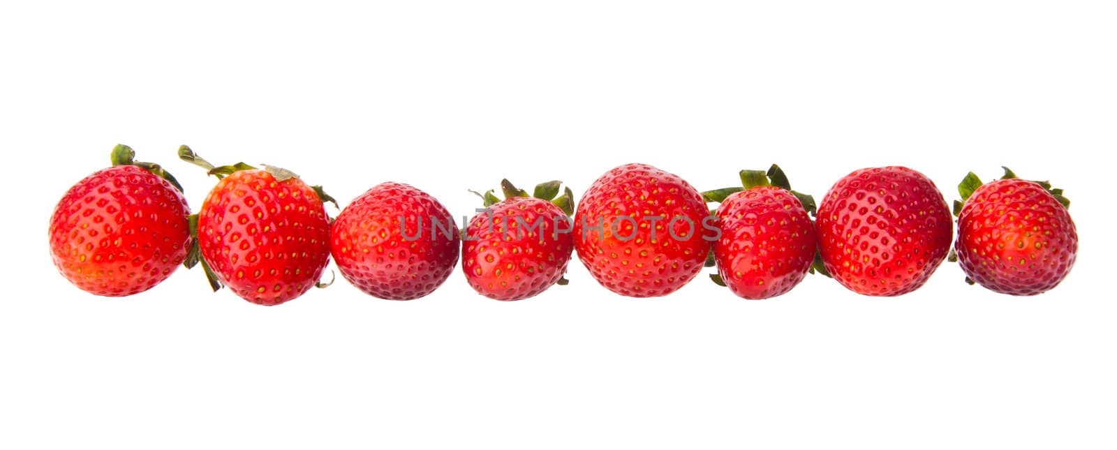 strawberry, fresh red strawberry on background by heinteh