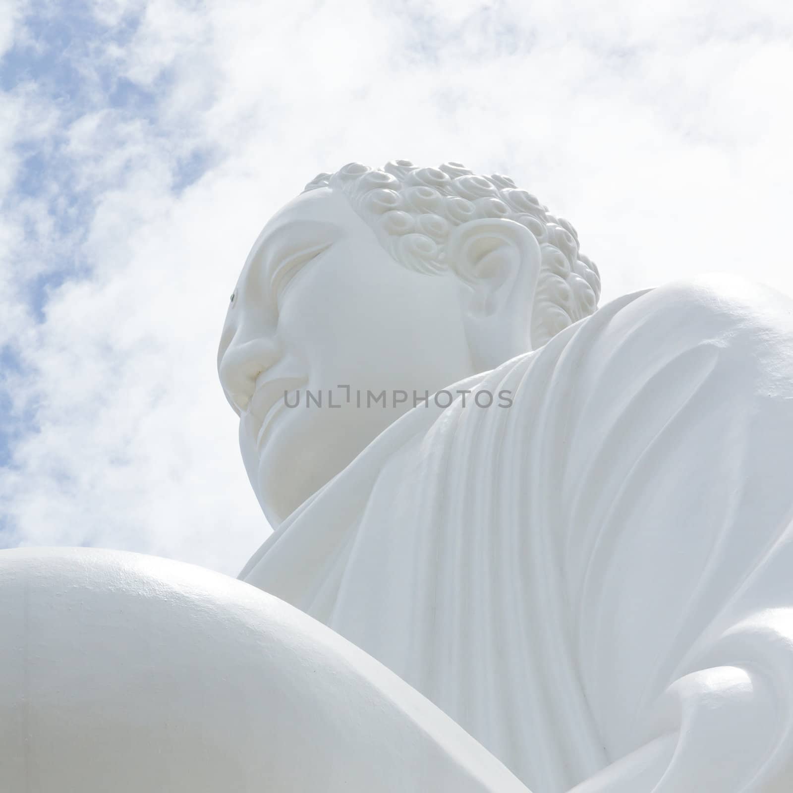 Large Buddha, landmark on Nha Trang, Vietnam