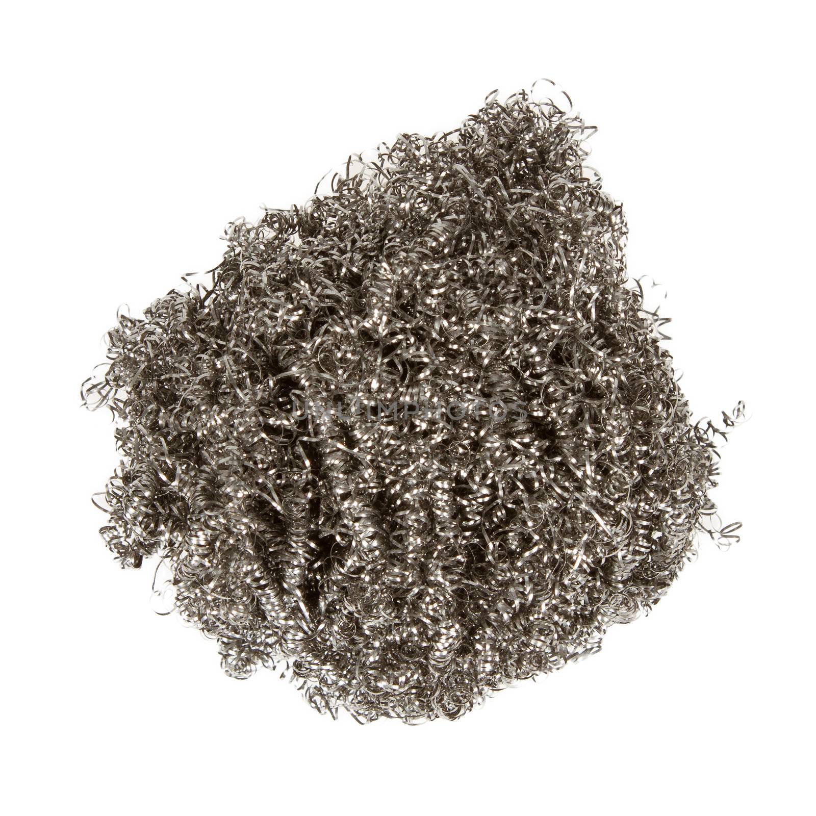 Scourer isolated on a bright white background