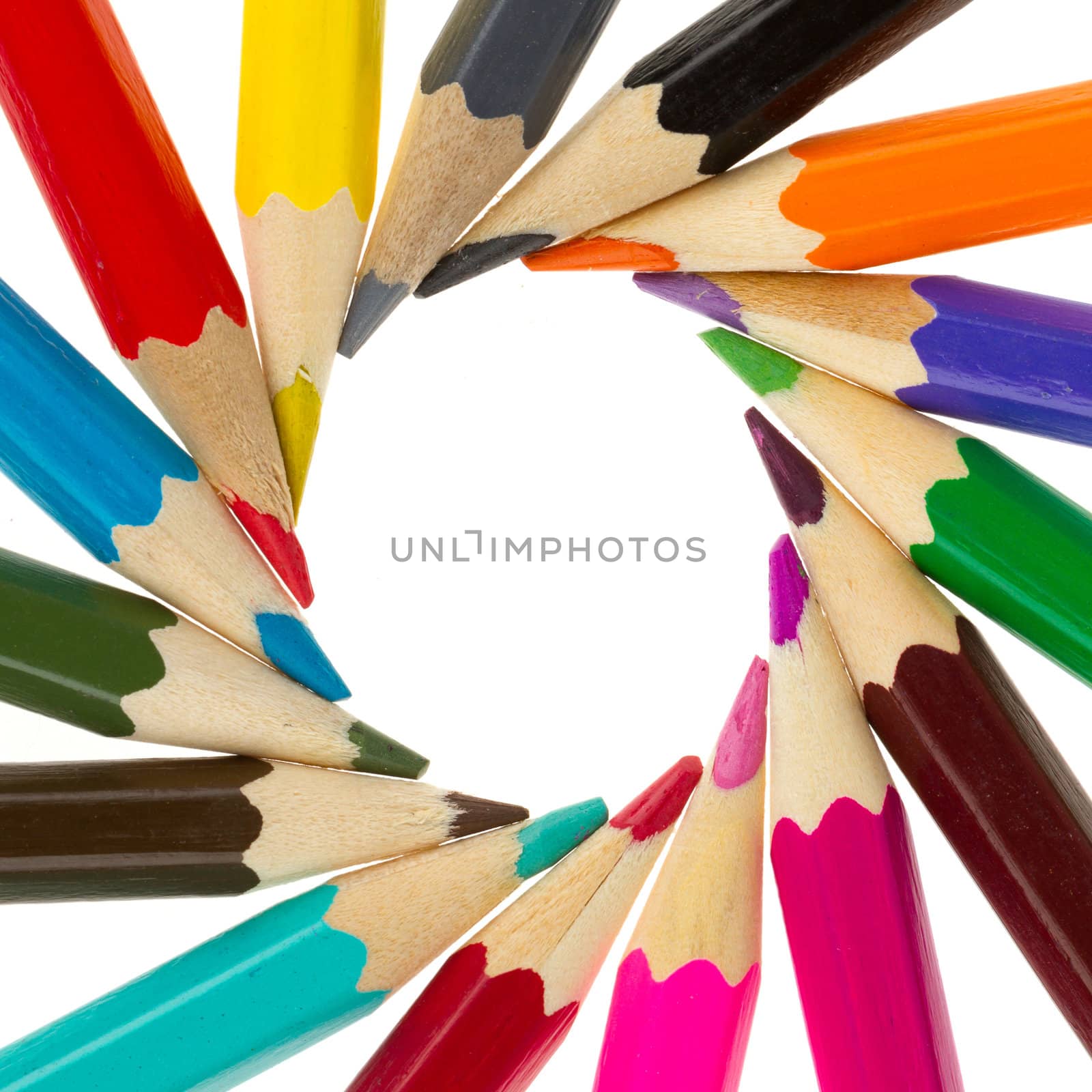 Many different color pencils by michaklootwijk