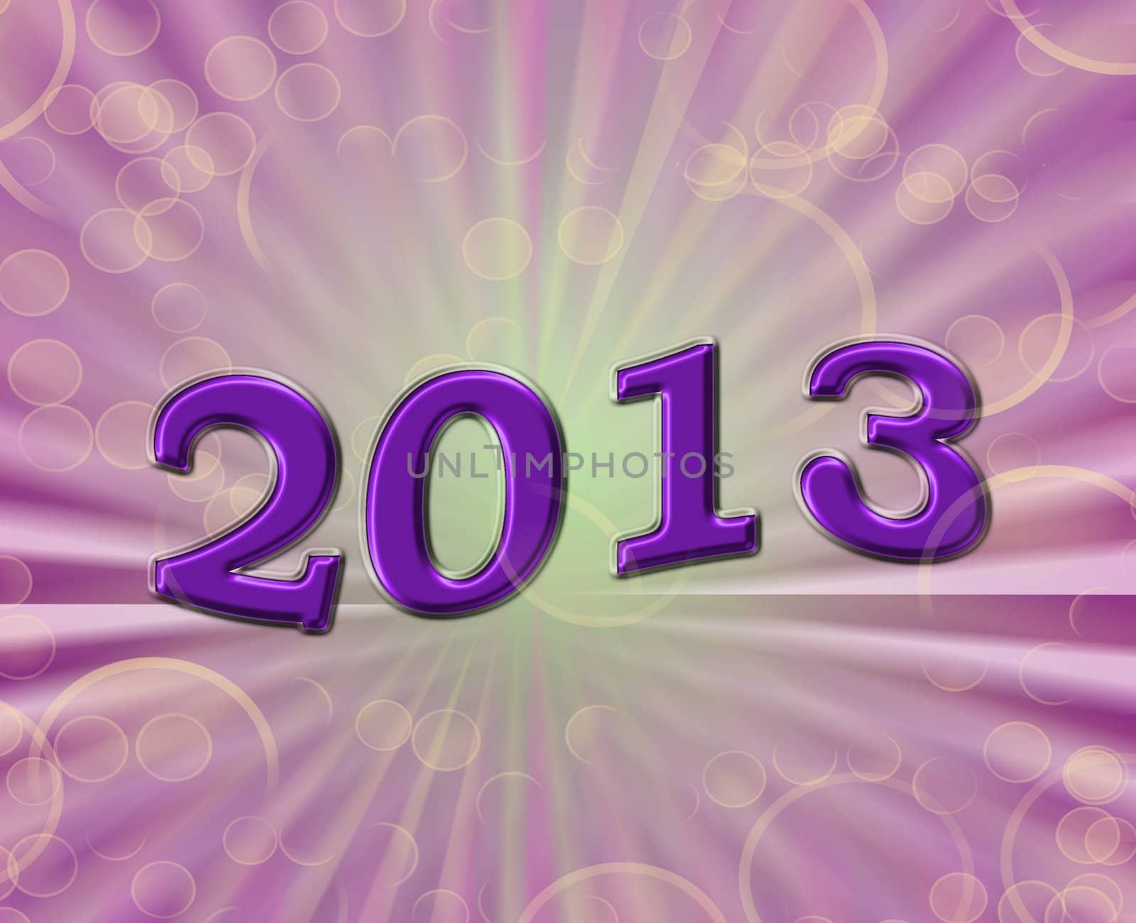2013 abstract New Year background