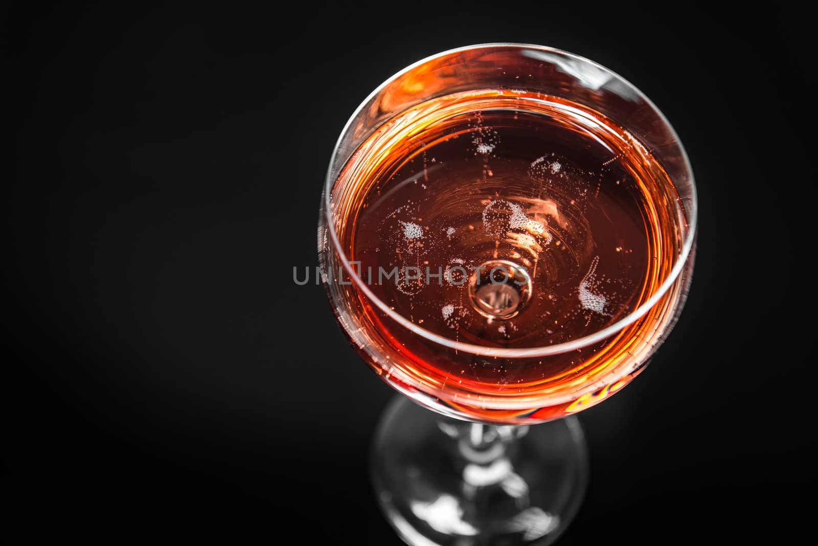 Wine in glass by jjgerber