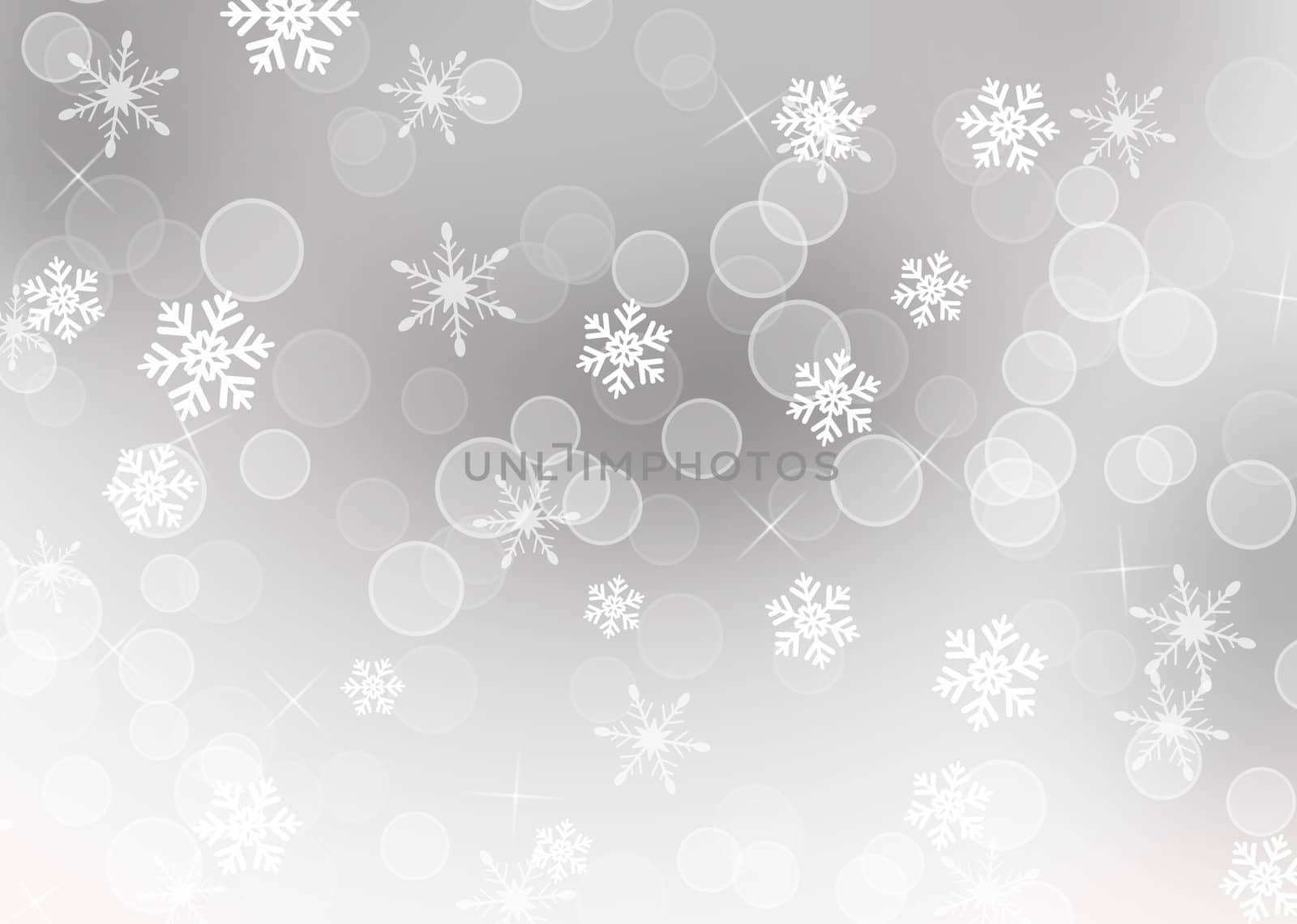 Silver Christmas background by Dddaca