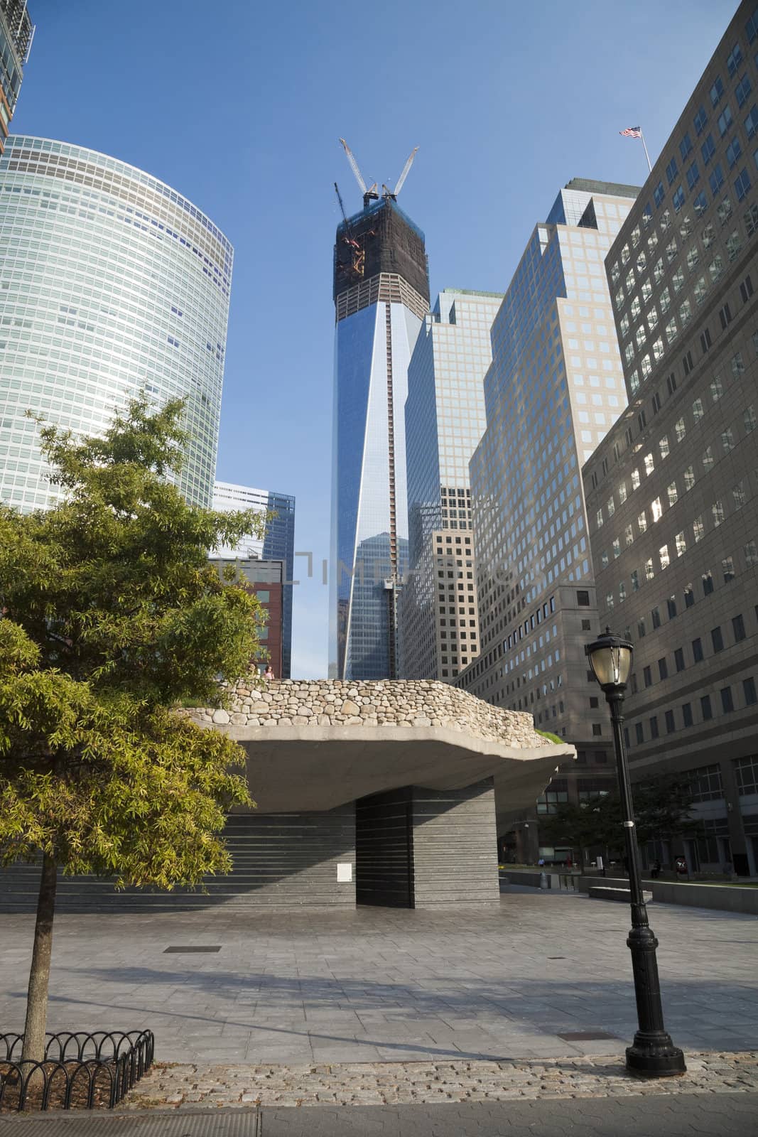 NEW YORK CITY - SEPTEMBER 17: One World Trade Center (formerly k by hanusst