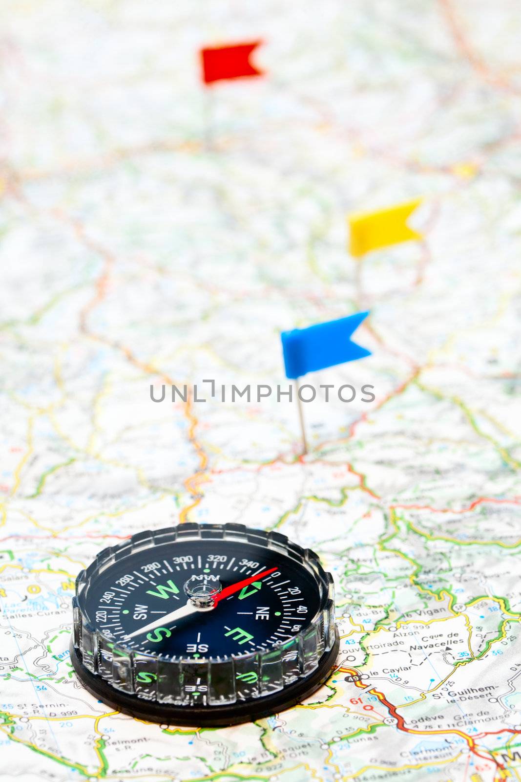 Navigation with compass by naumoid