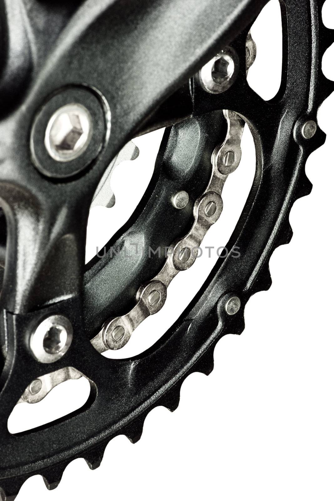 MTB crankset with chain by naumoid