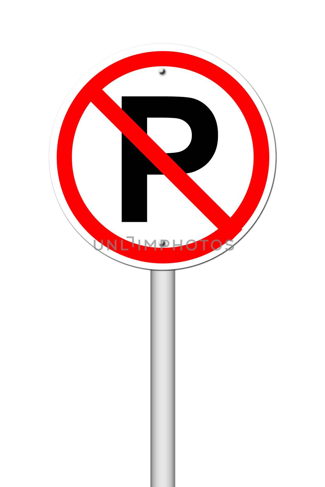 No parking sign by geargodz
