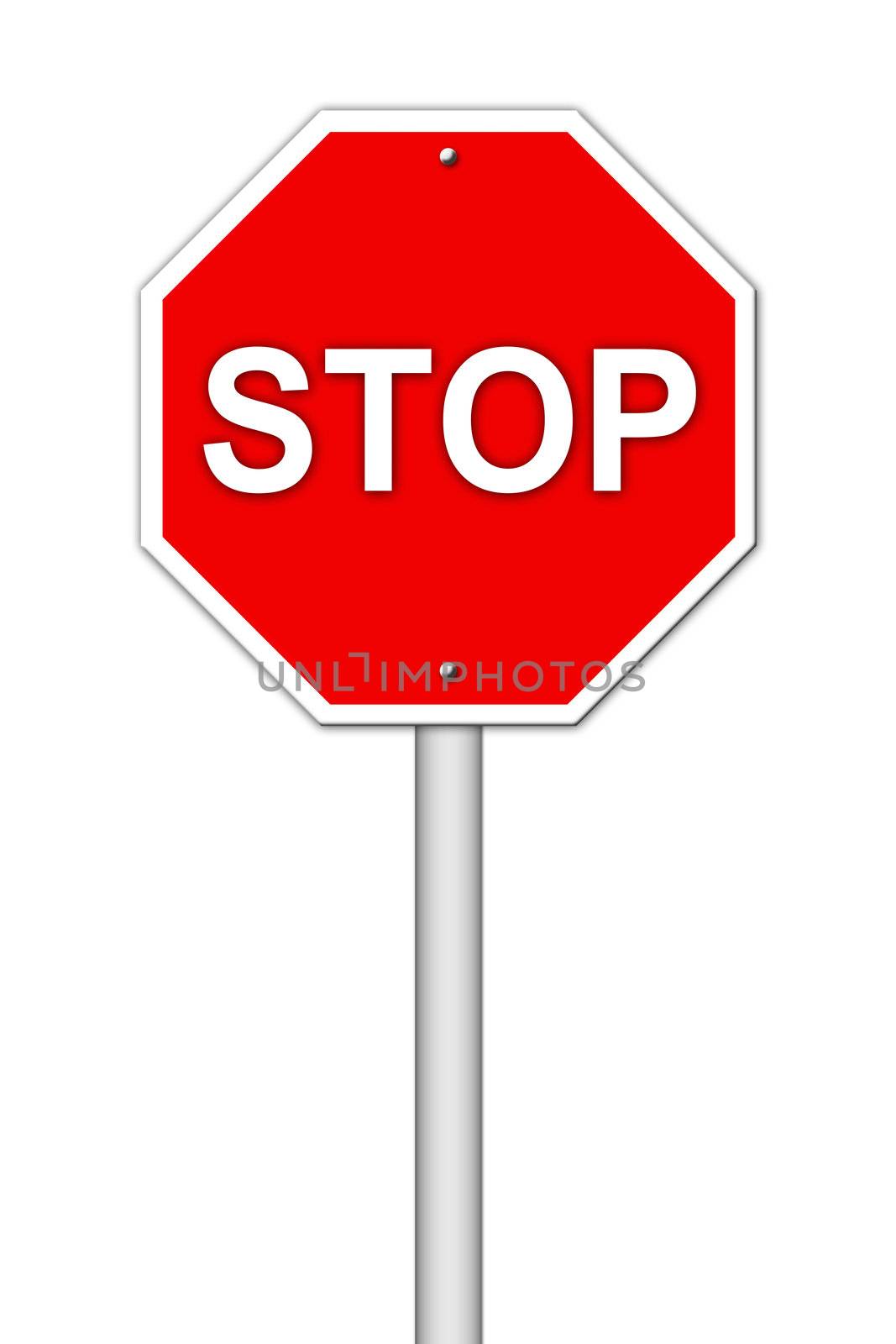 stop sign by geargodz
