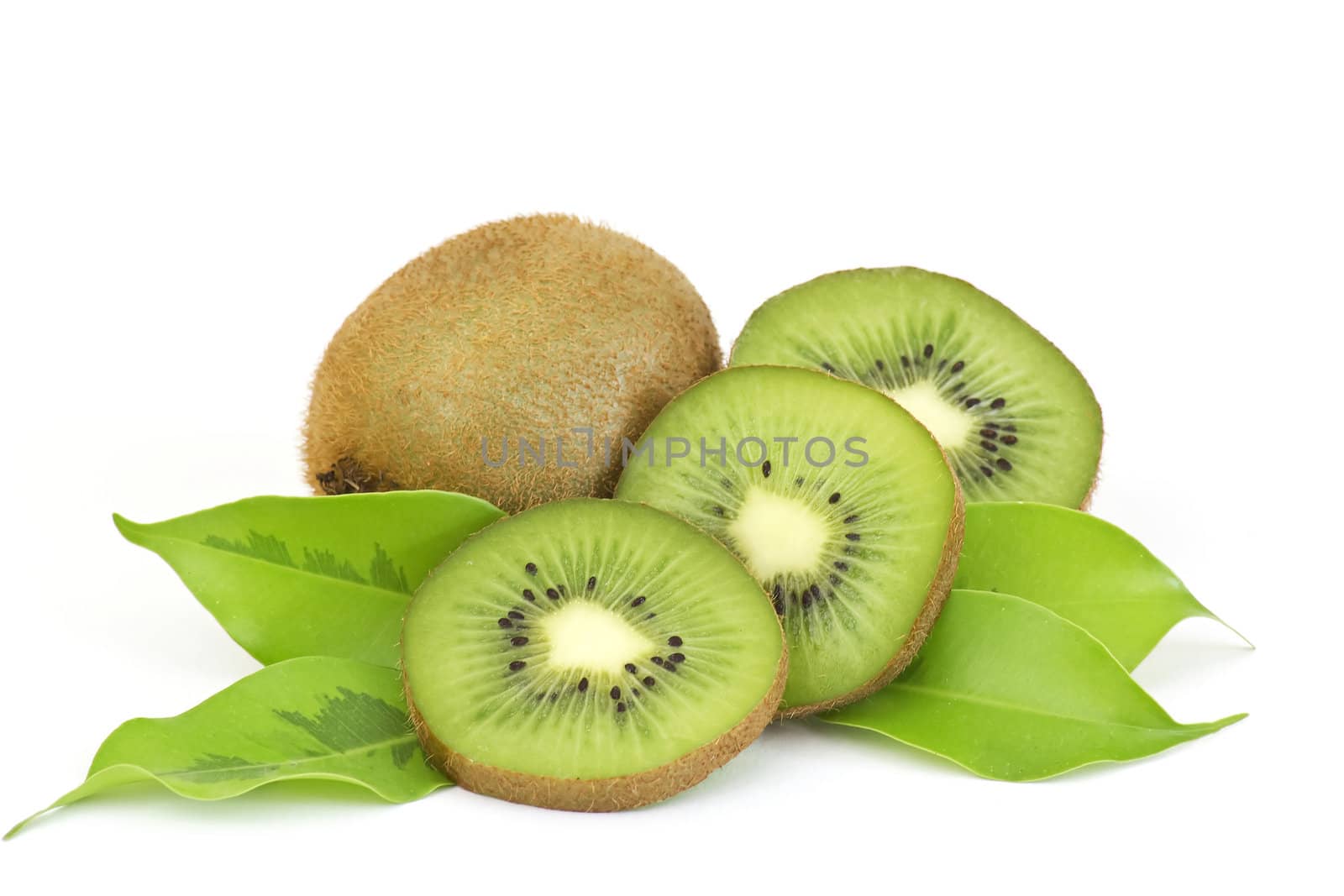 fresh kiwi fruits