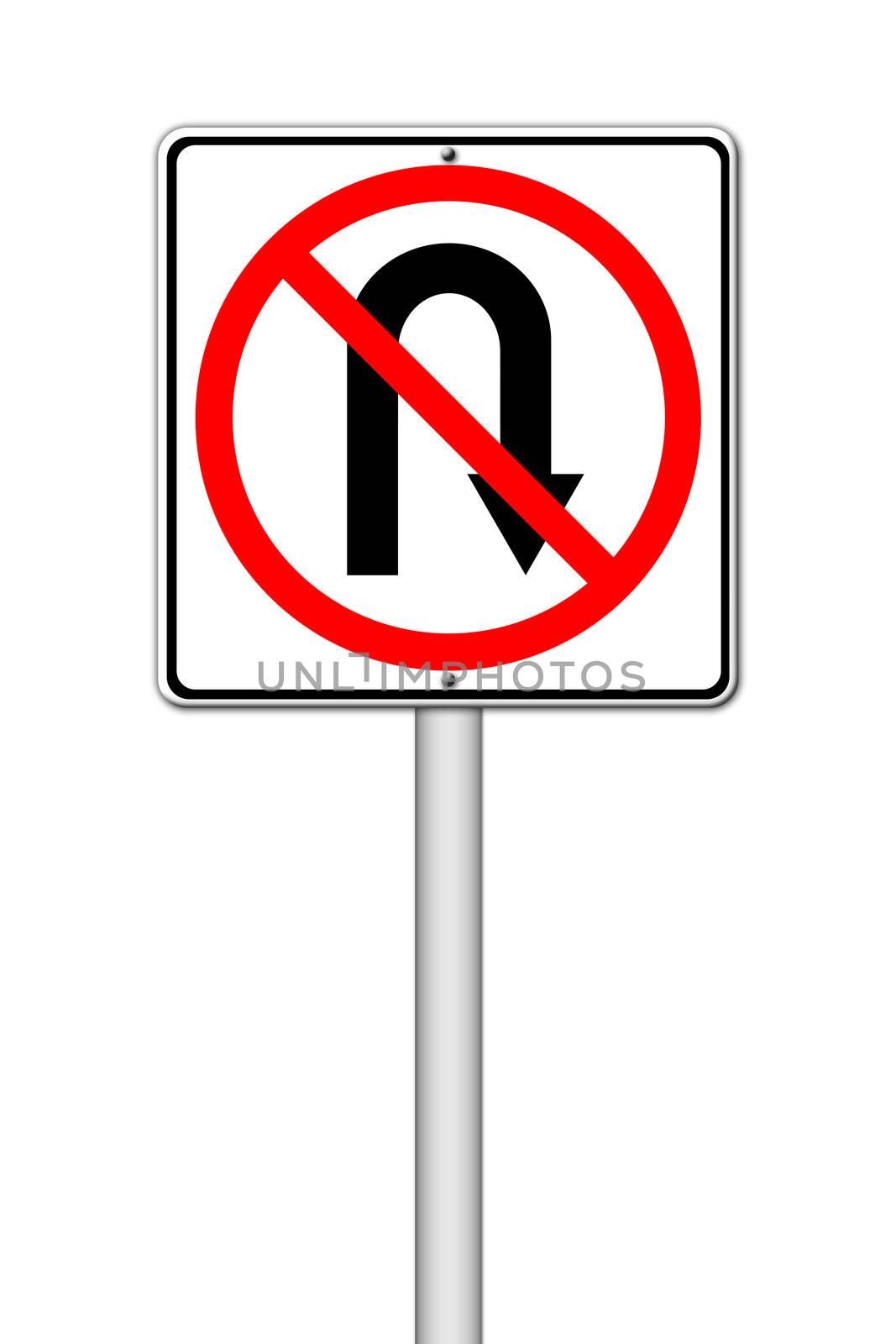 No return back road sign by geargodz
