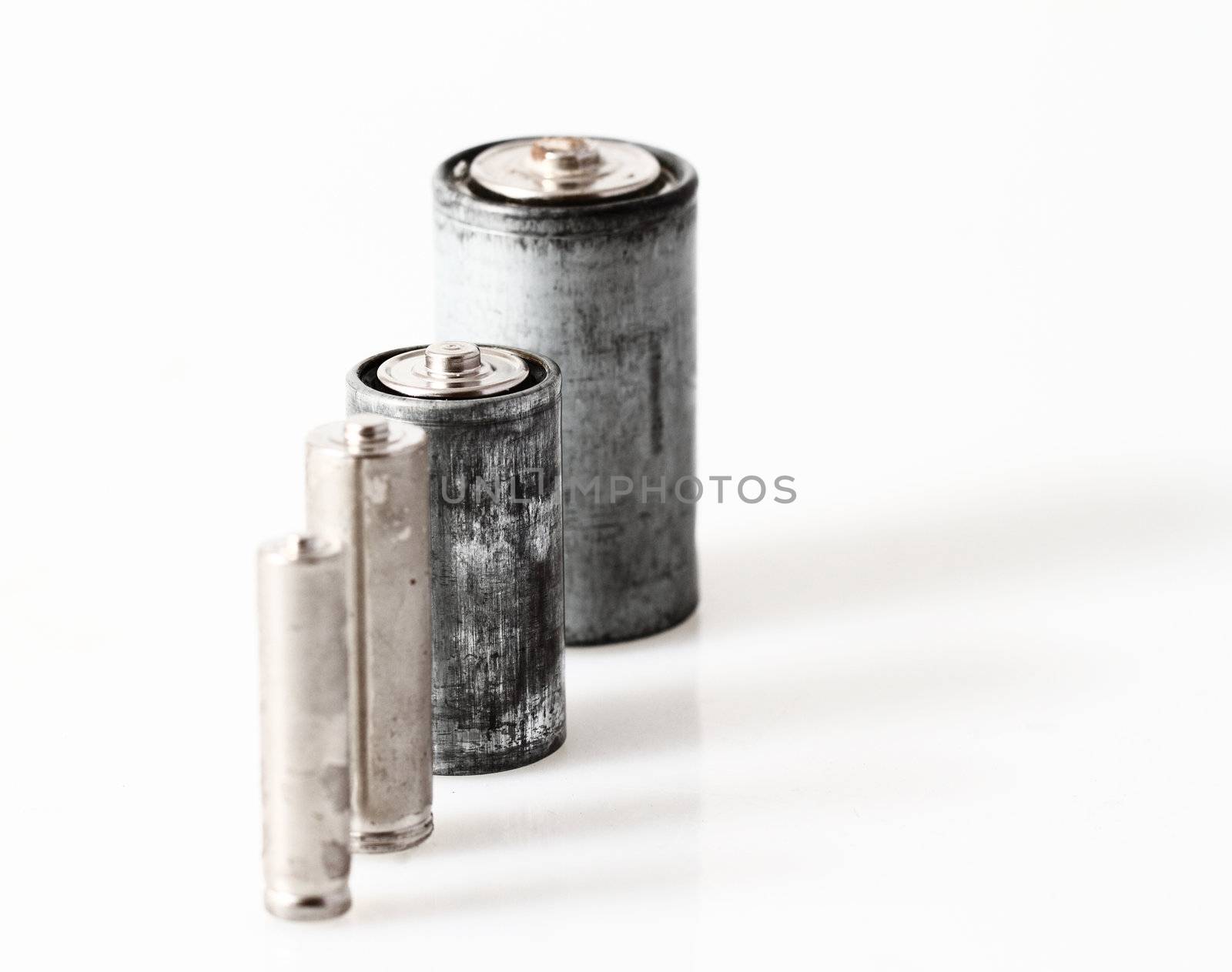 Old batteries by Nneirda