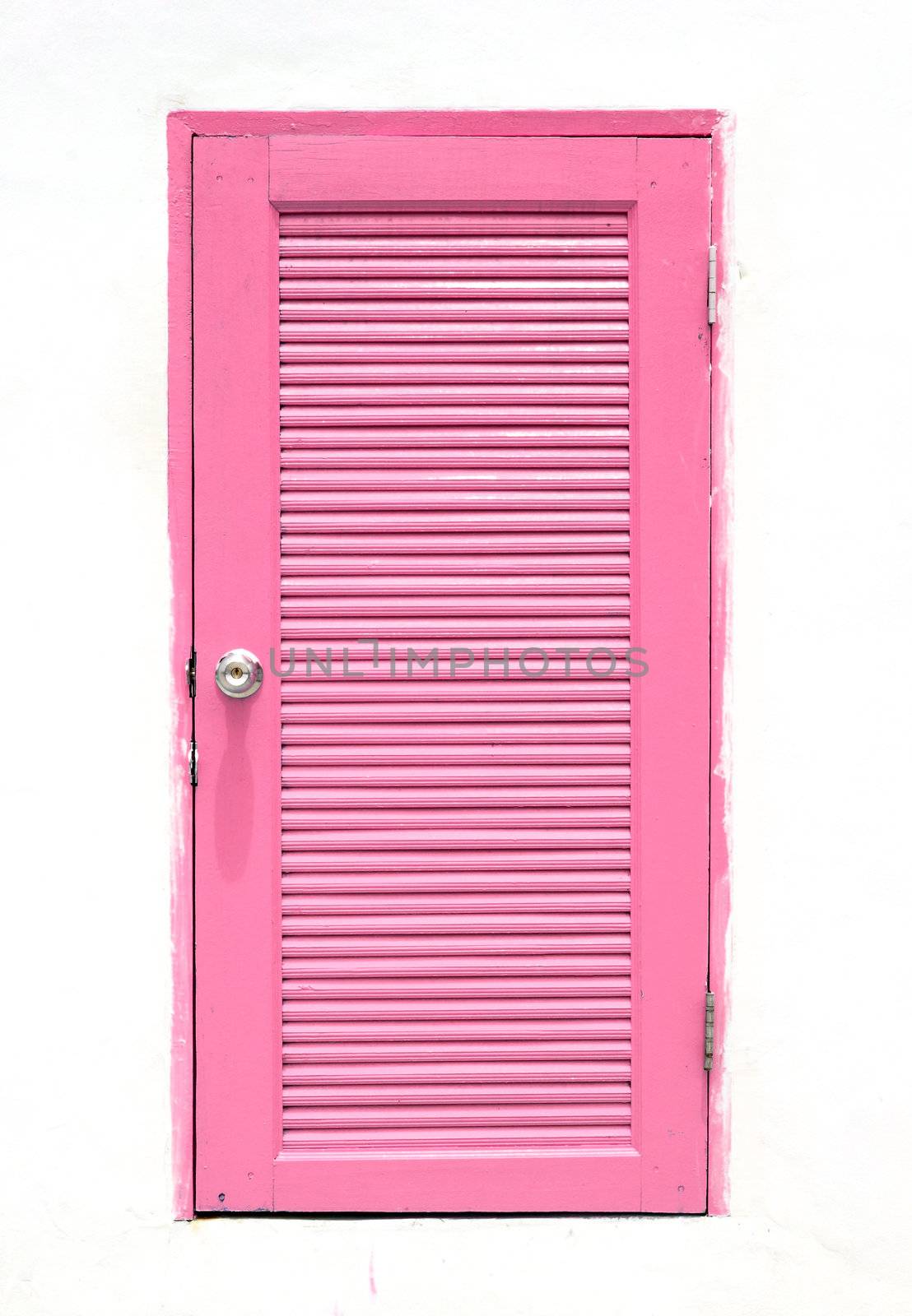 pink Greek Style door by geargodz