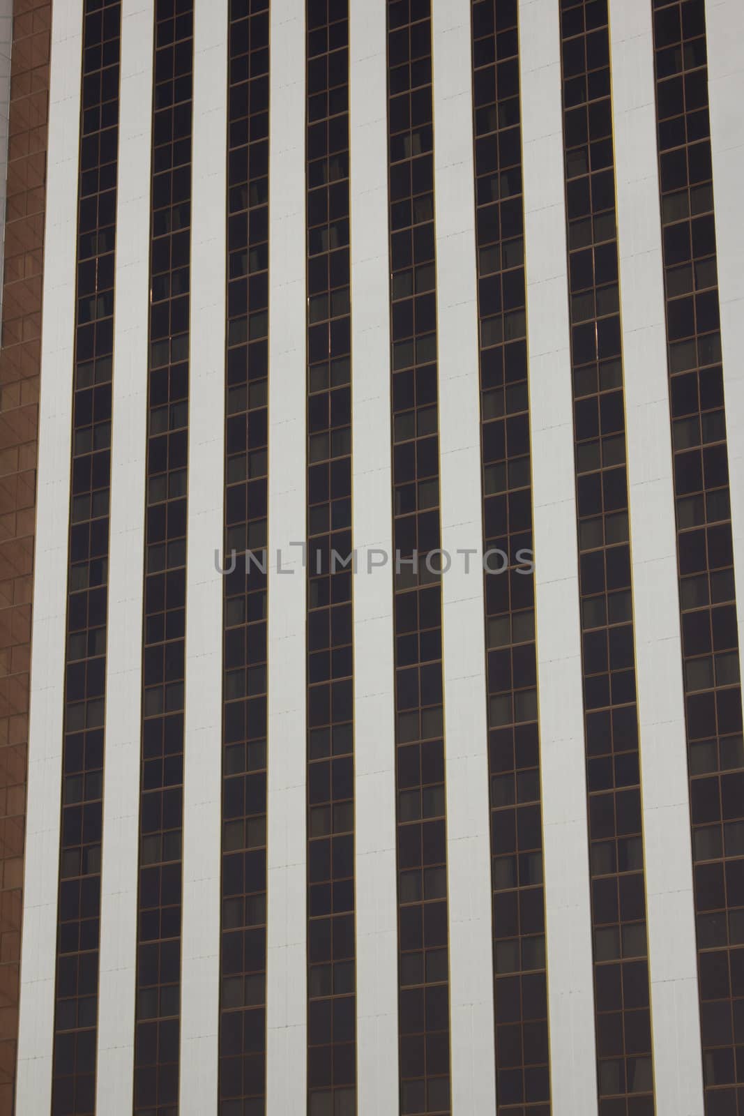 The side of a very big casino or business building. by jeremywhat