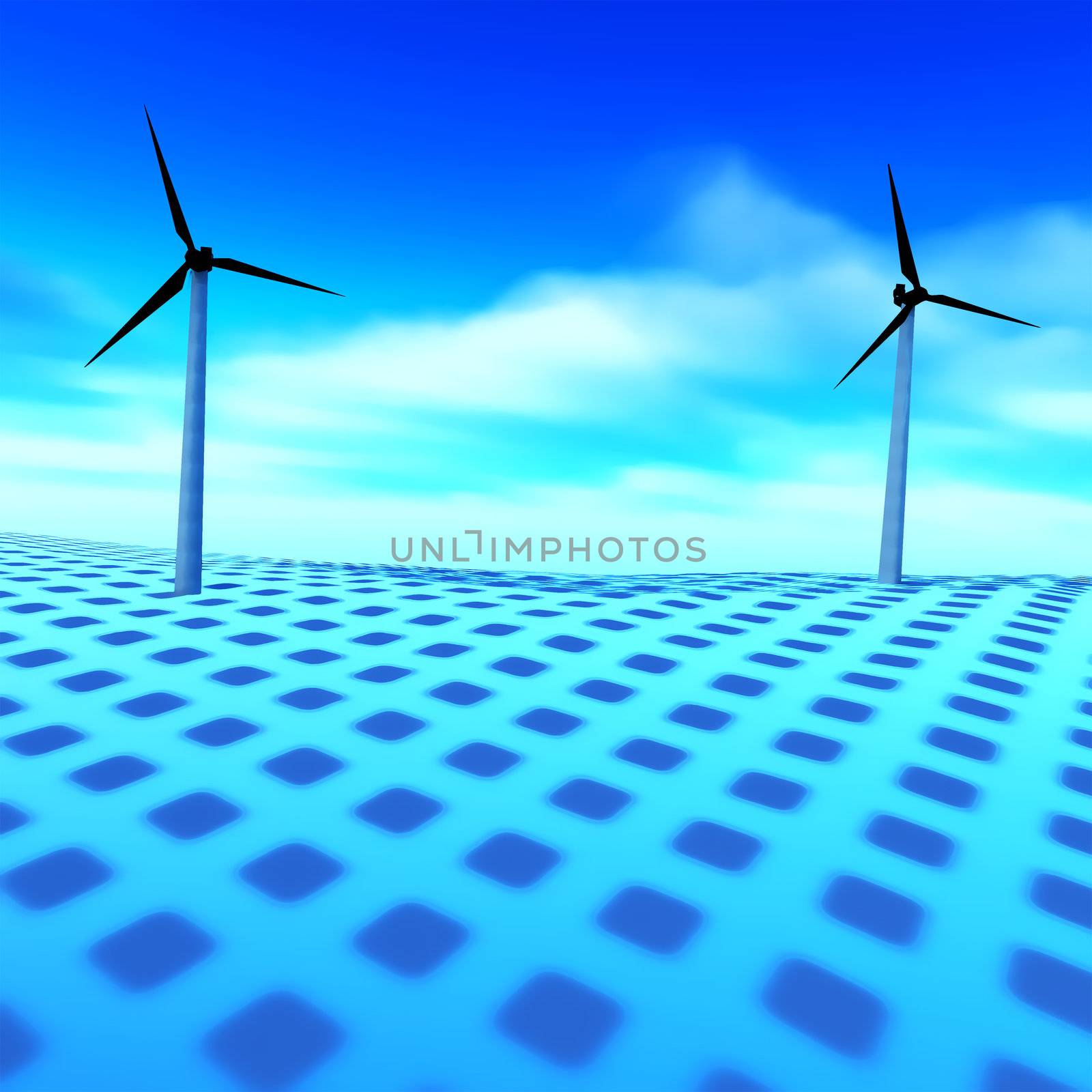 Wind power turbine