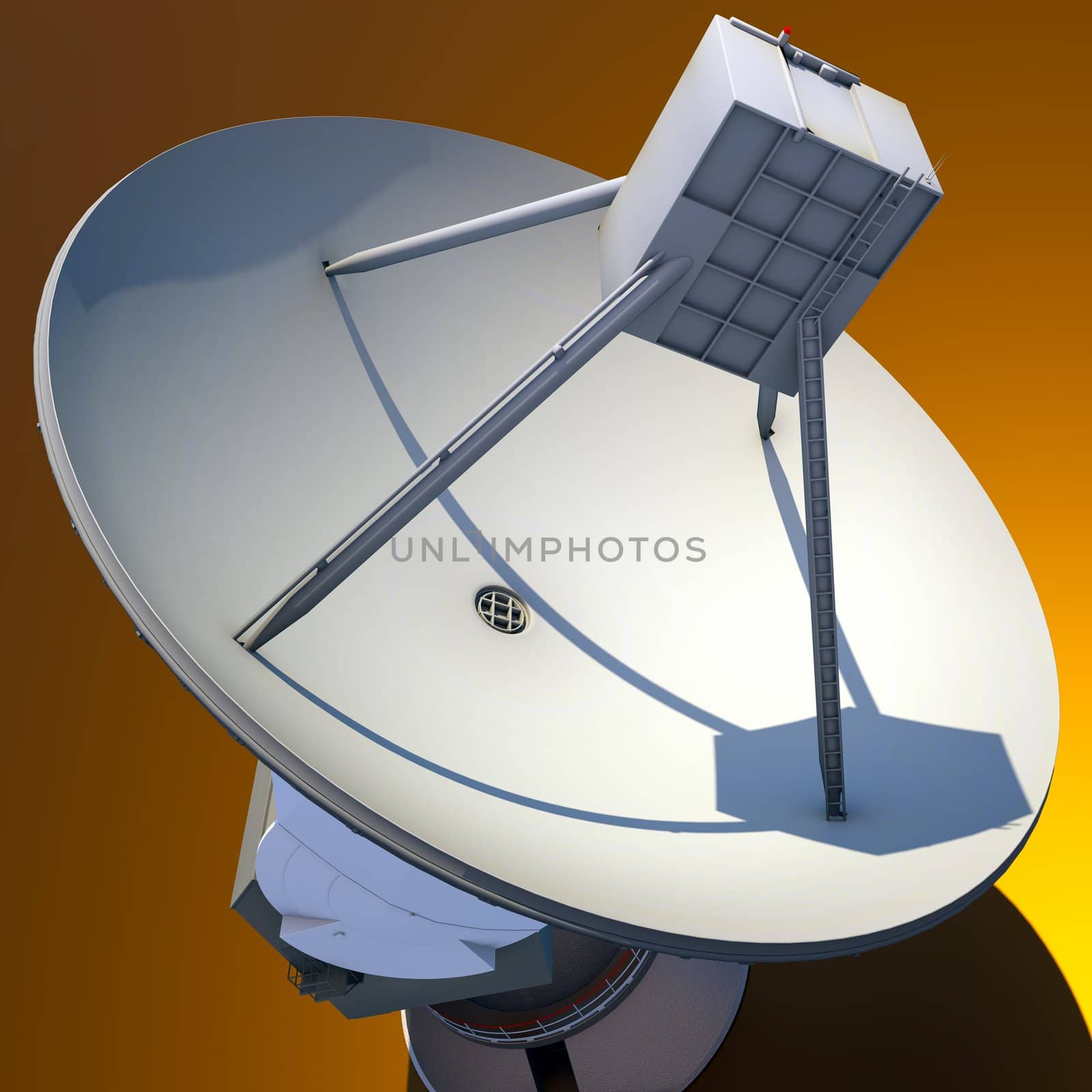 Large Array satellite dish antenna