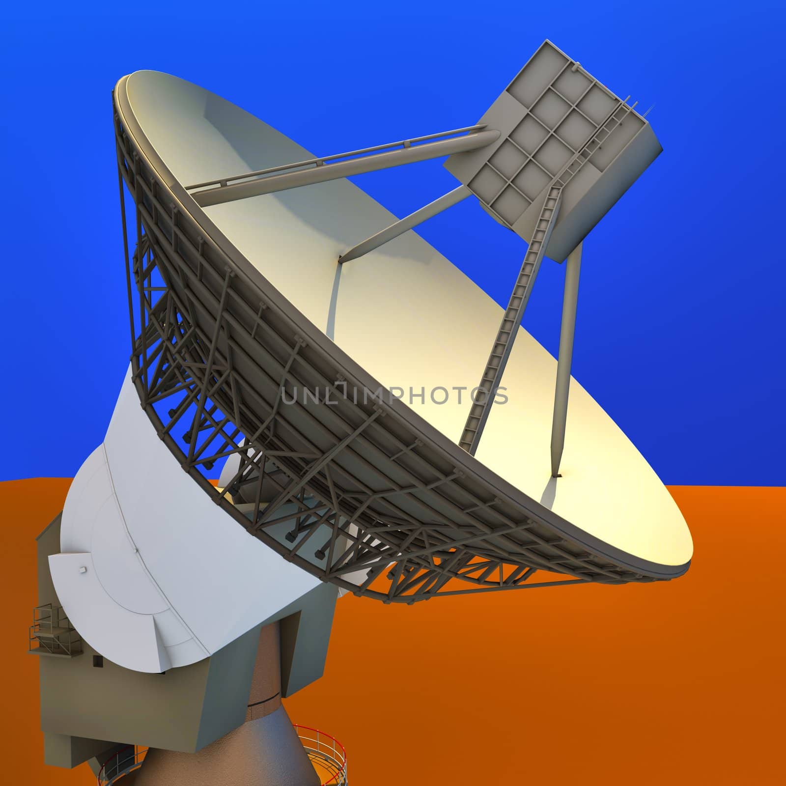 Large Array satellite dish antenna by andromeda13