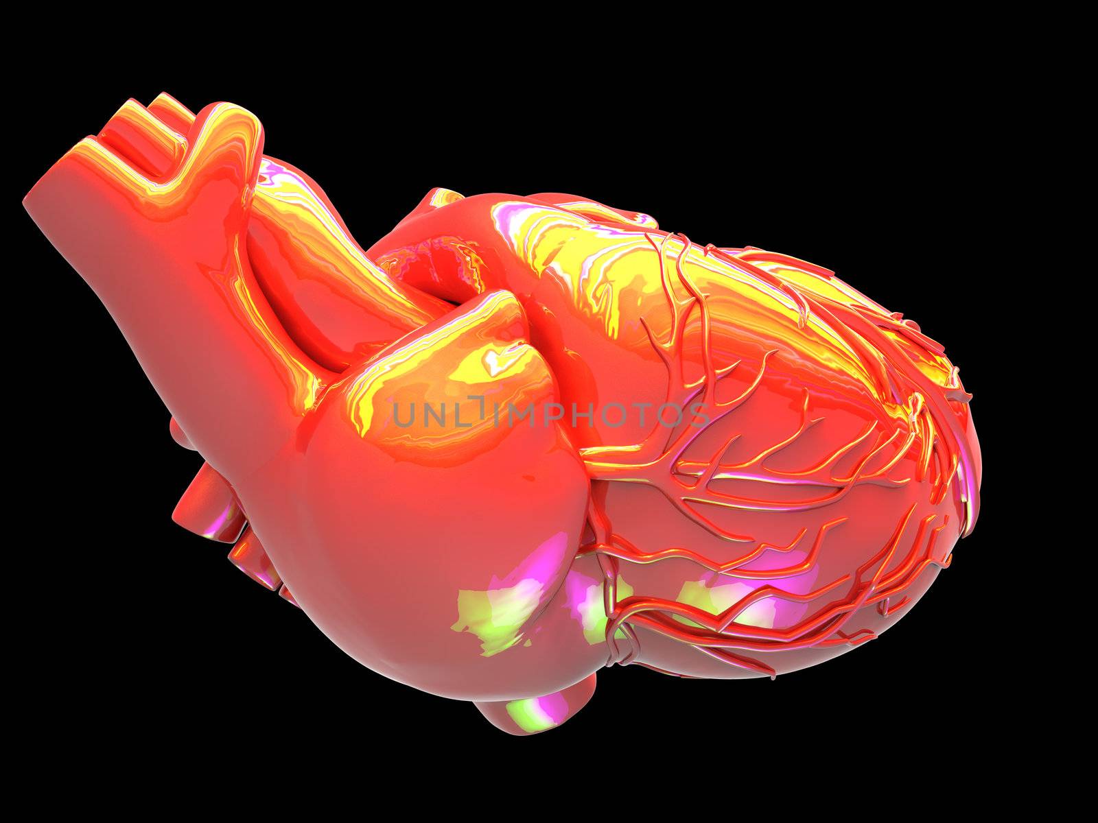 Model of artificial human heart by andromeda13