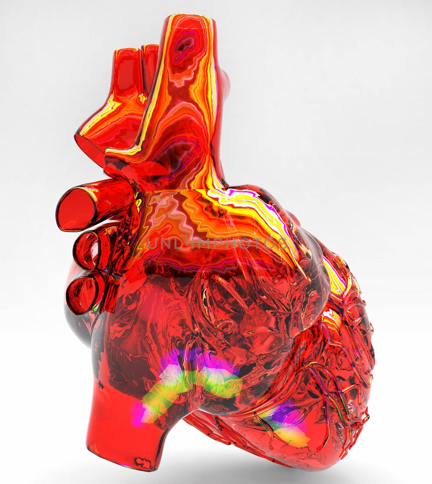 Model of artificial human heart by andromeda13