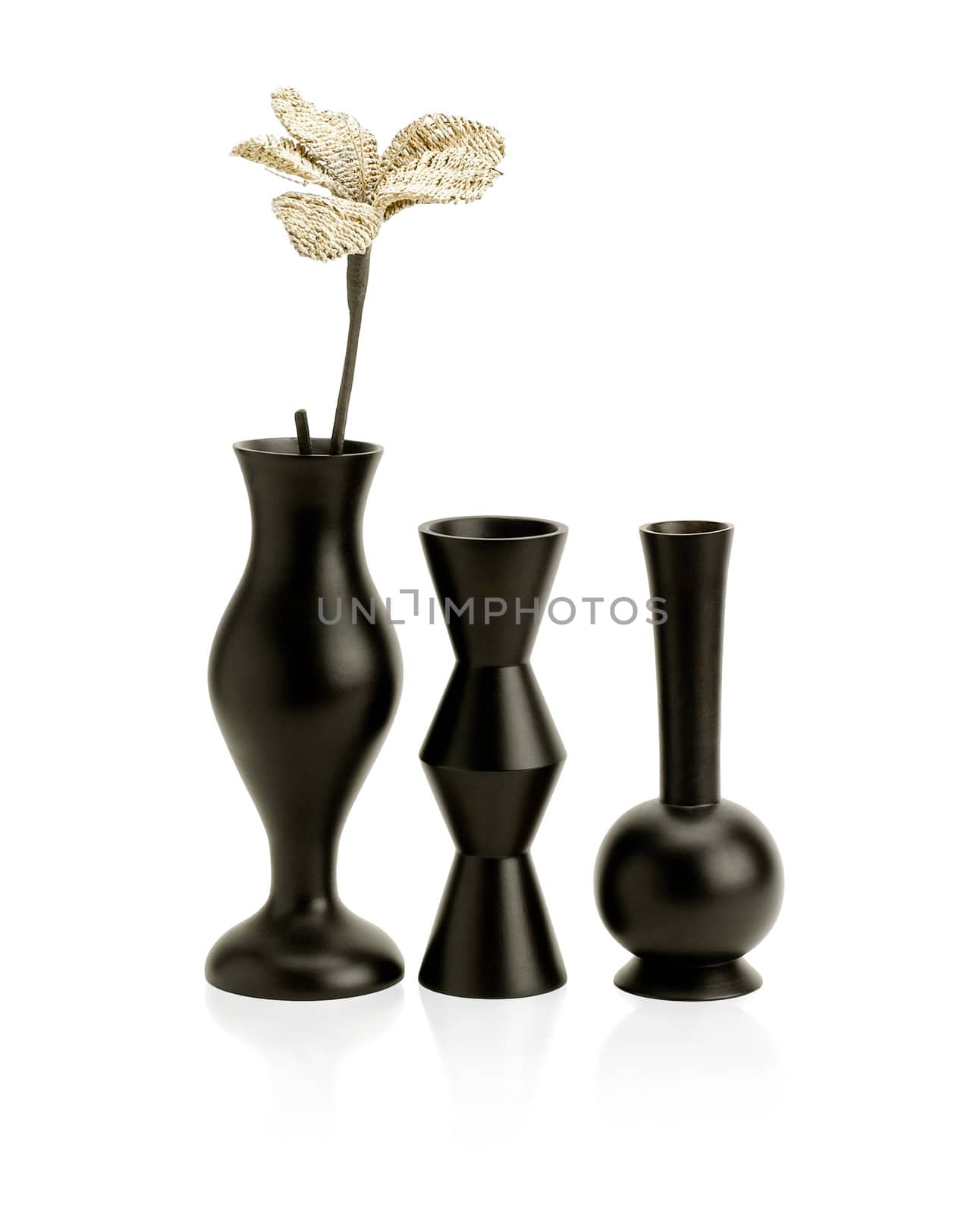 Different shape and designed of wooden vases by john_kasawa