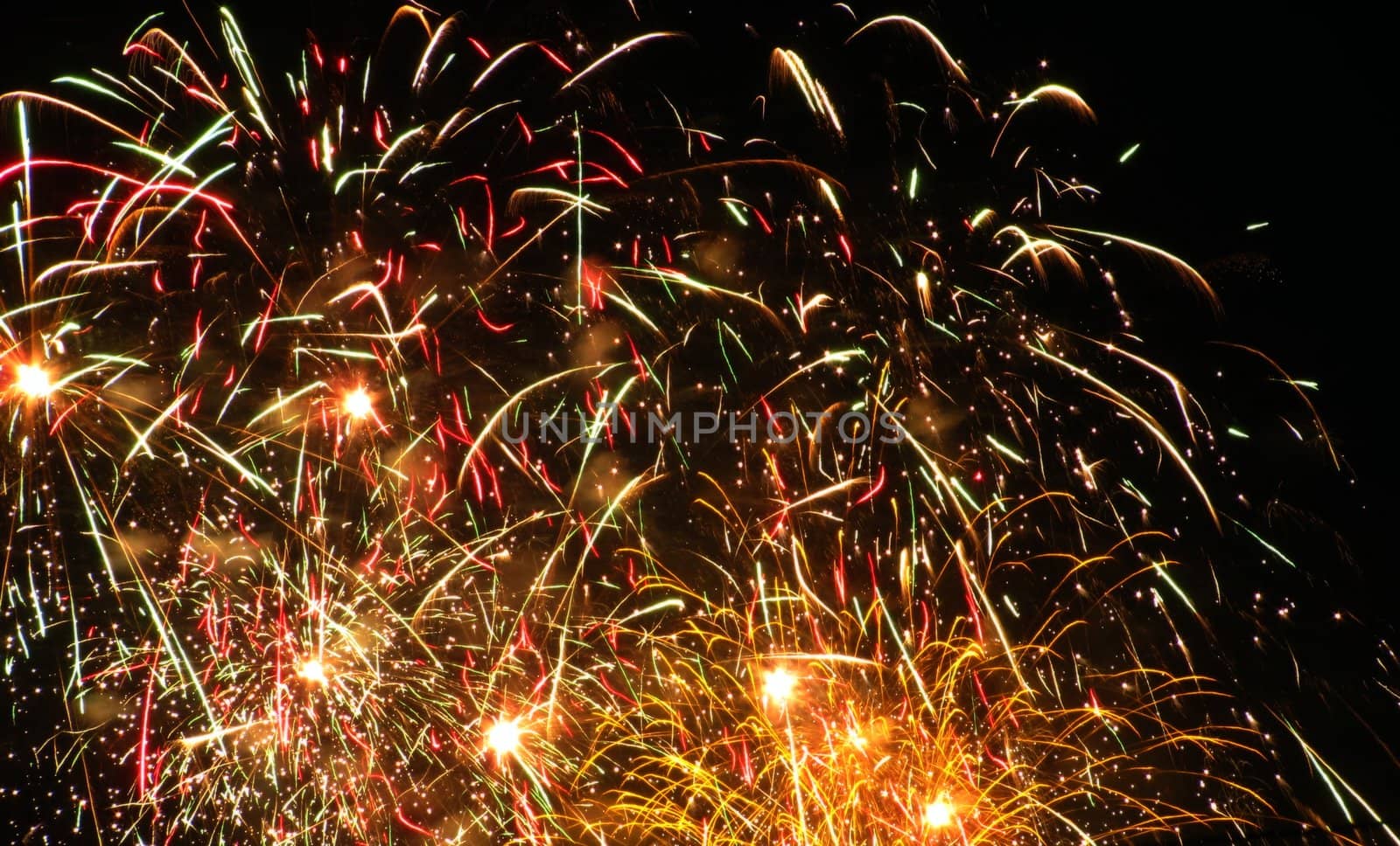 image of firework as background 