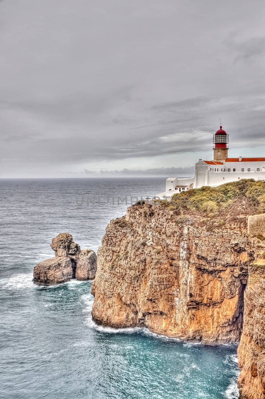 Lighthouse of Sagres, Portugal in HDR