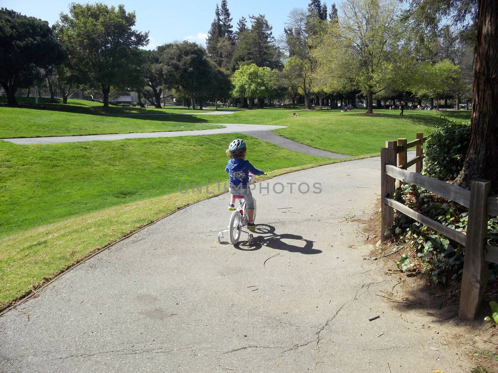 Bicycle in the park by melastmohican