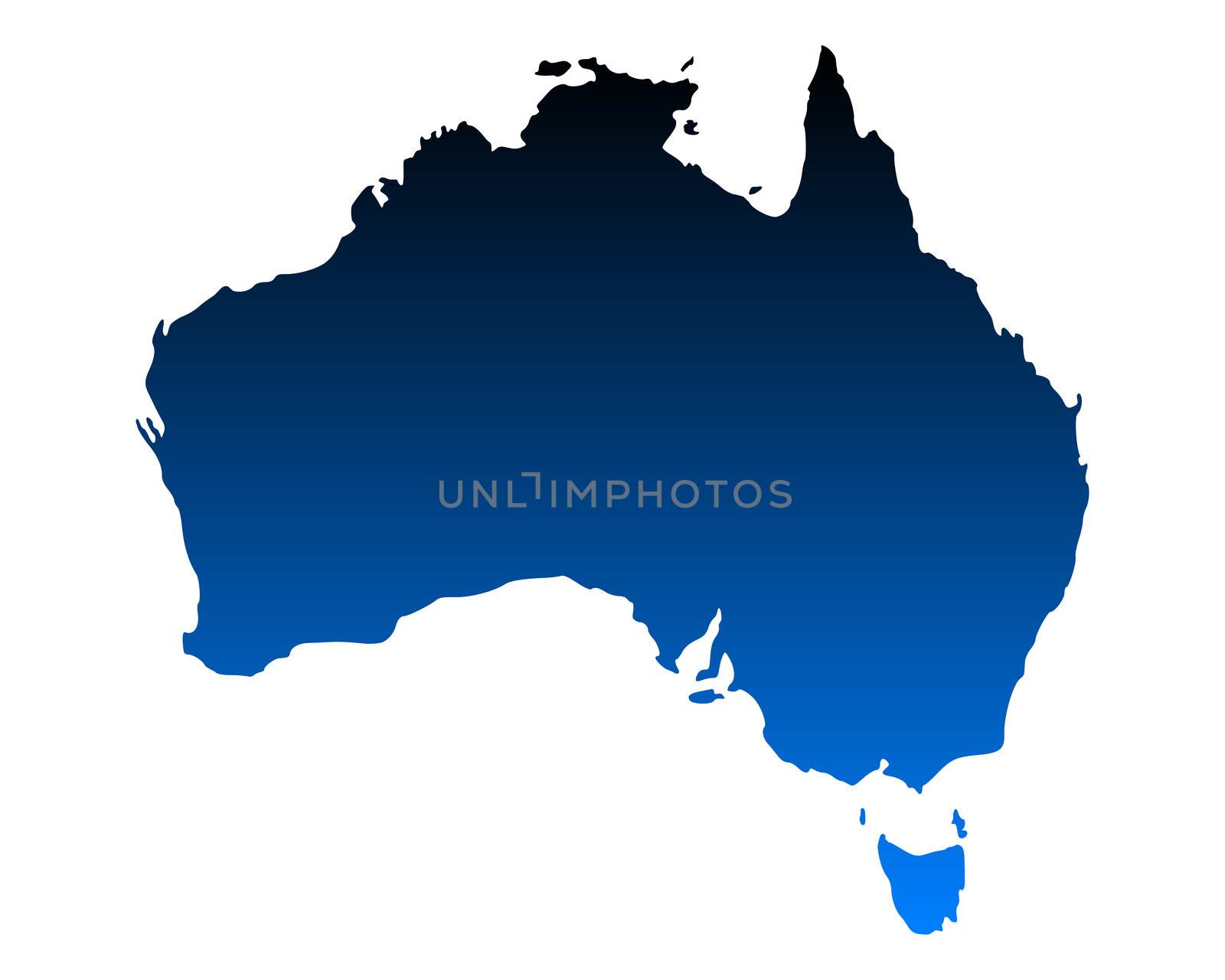 Map of Australia