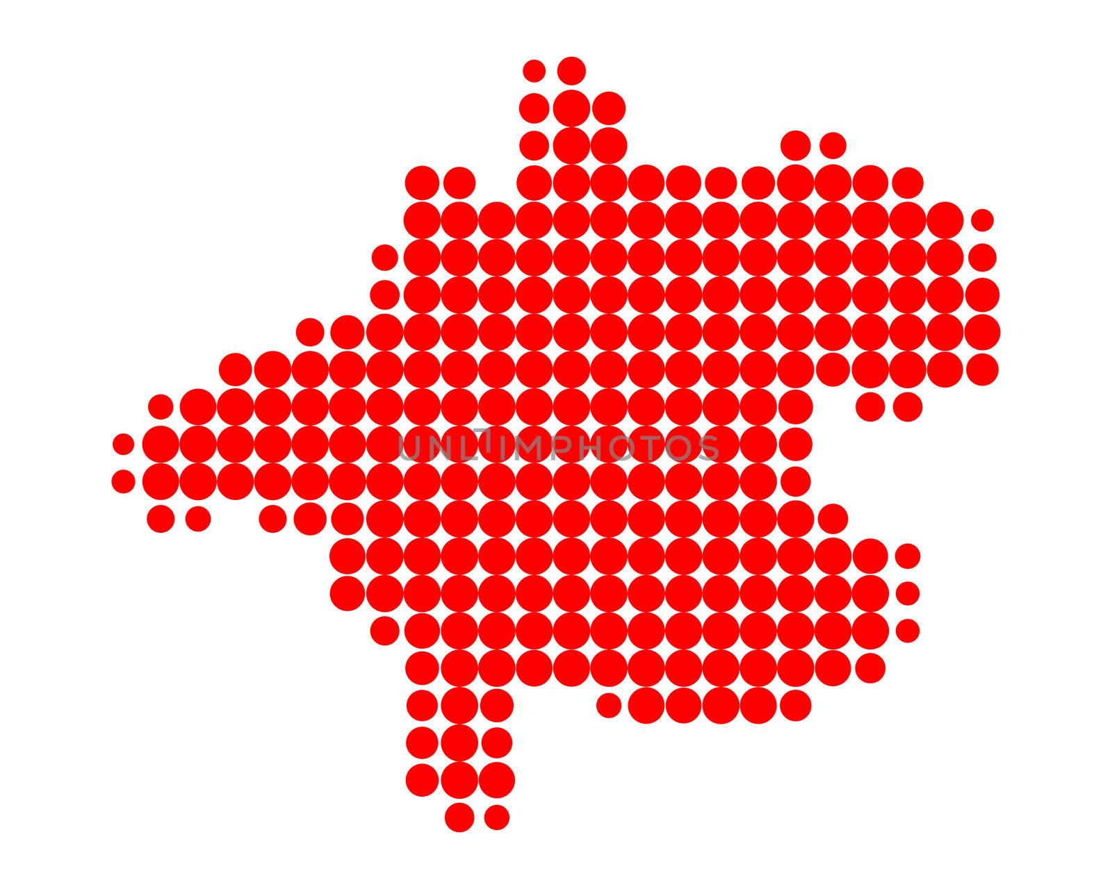 Map of Upper Austria by rbiedermann