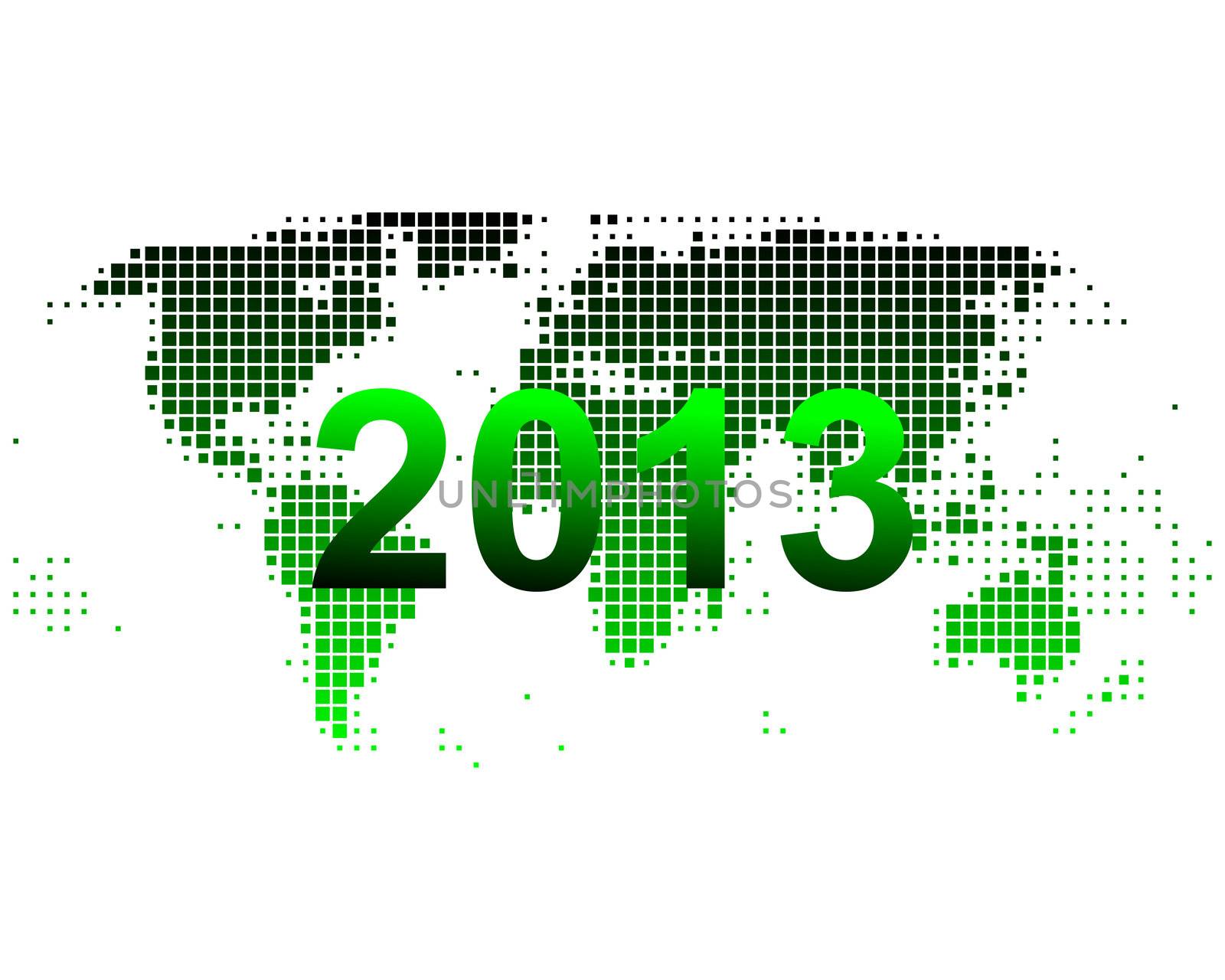 World map 2013 by rbiedermann