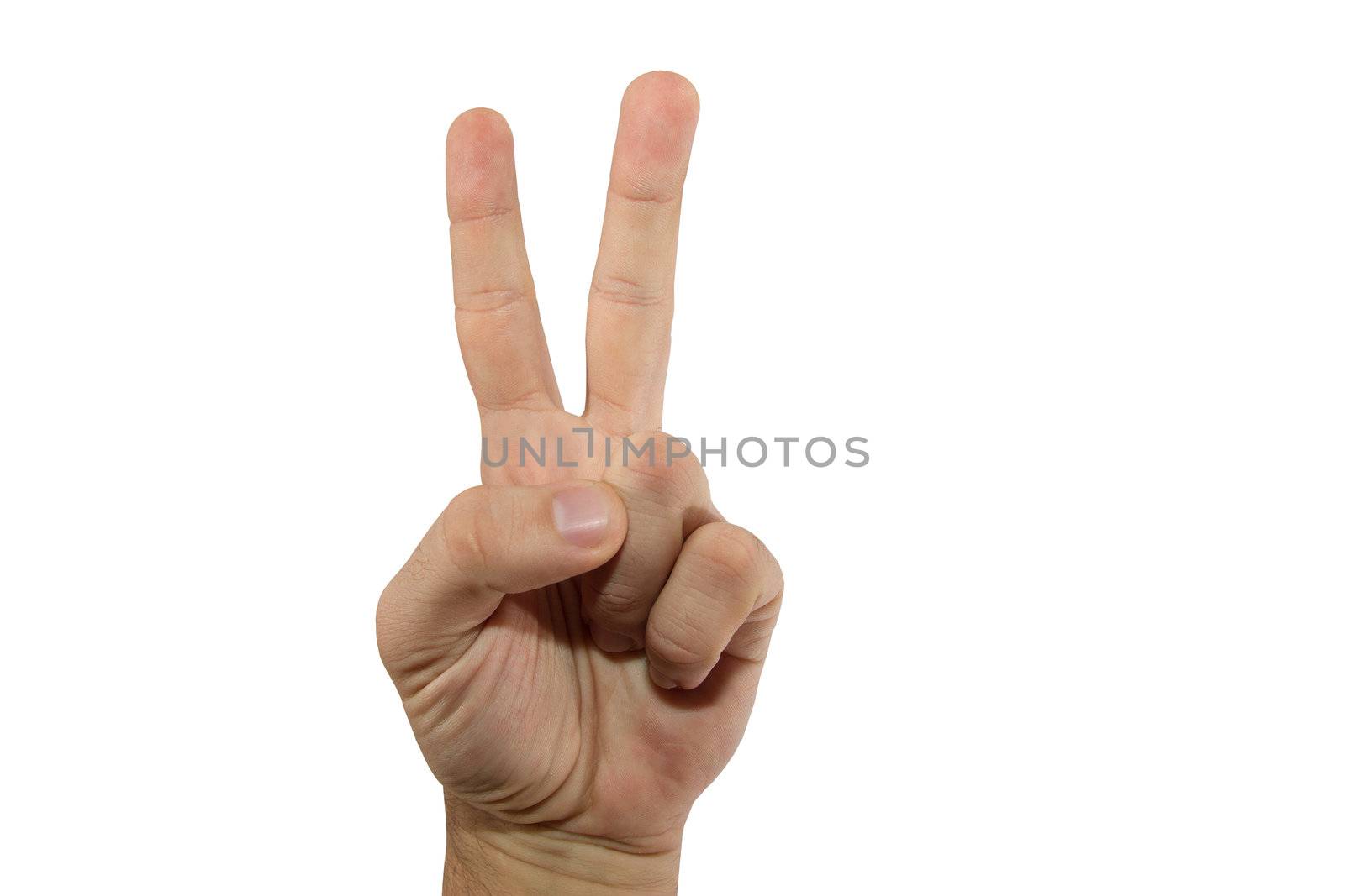 Hand showing two thumbs up