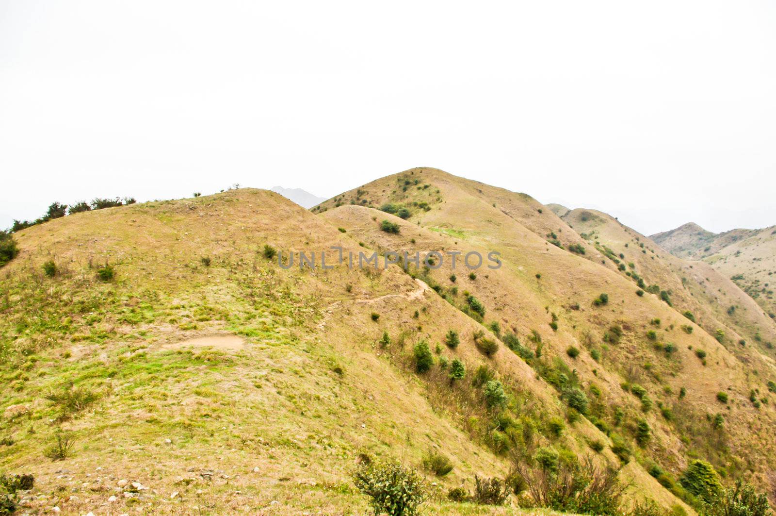 travelling at mountain of south china at autumn