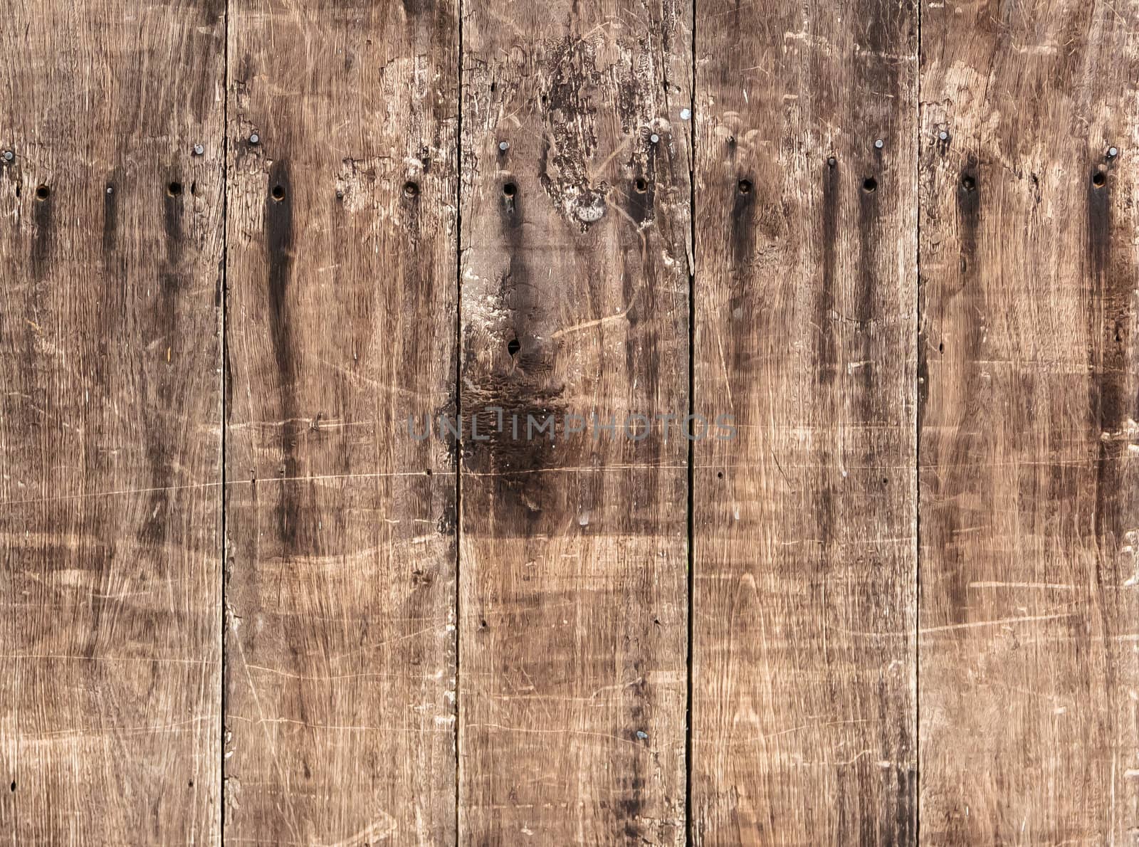 Weathered Wood Texture Background in Vertical pattern by punpleng