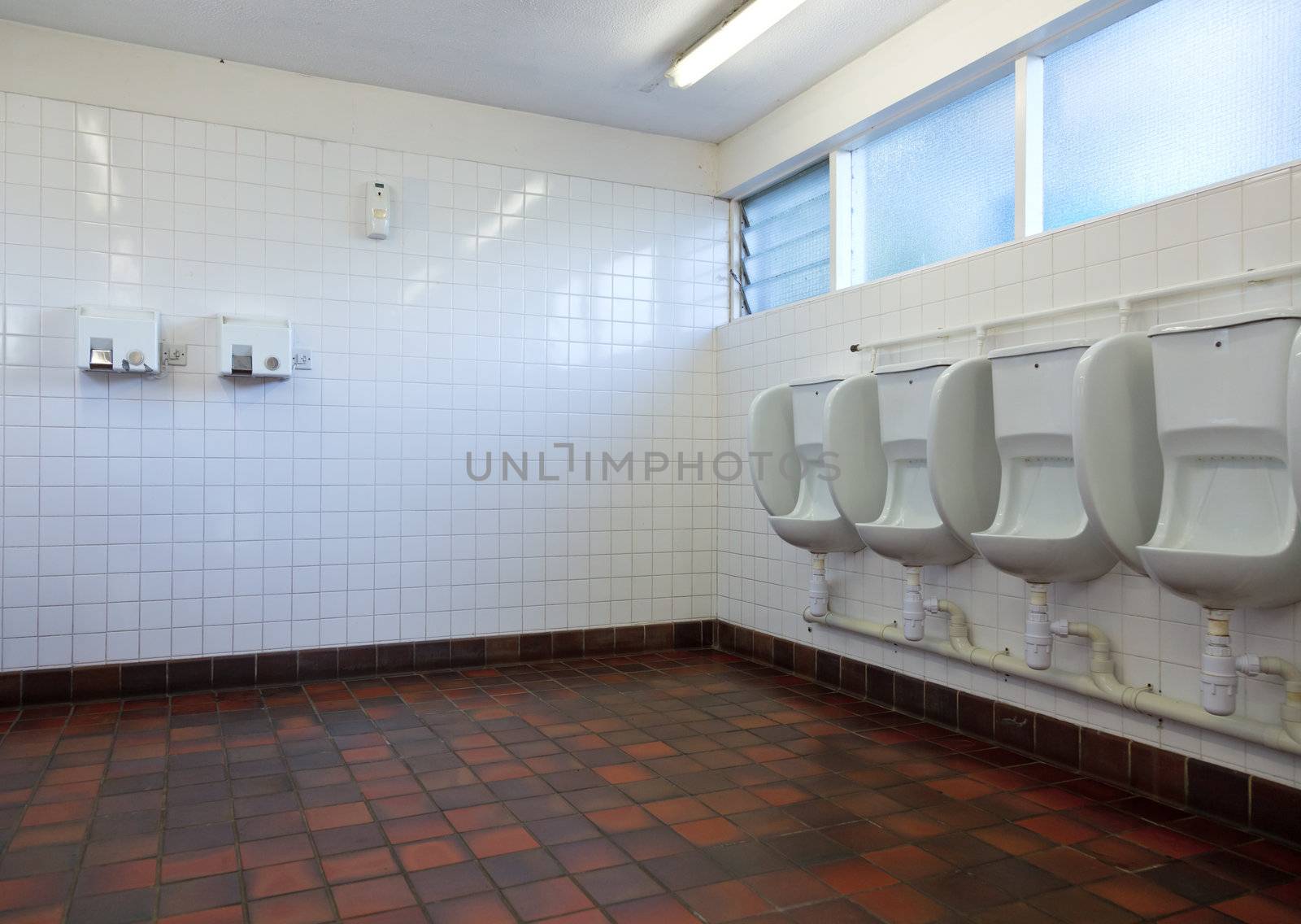 Public toilet interior by naumoid
