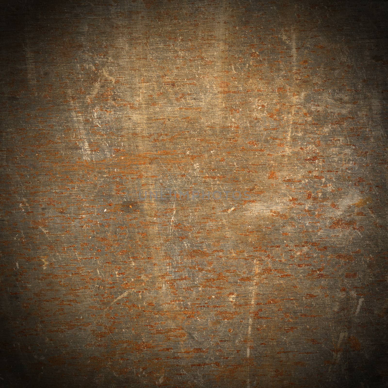 The brown grungy rusty iron textured background

