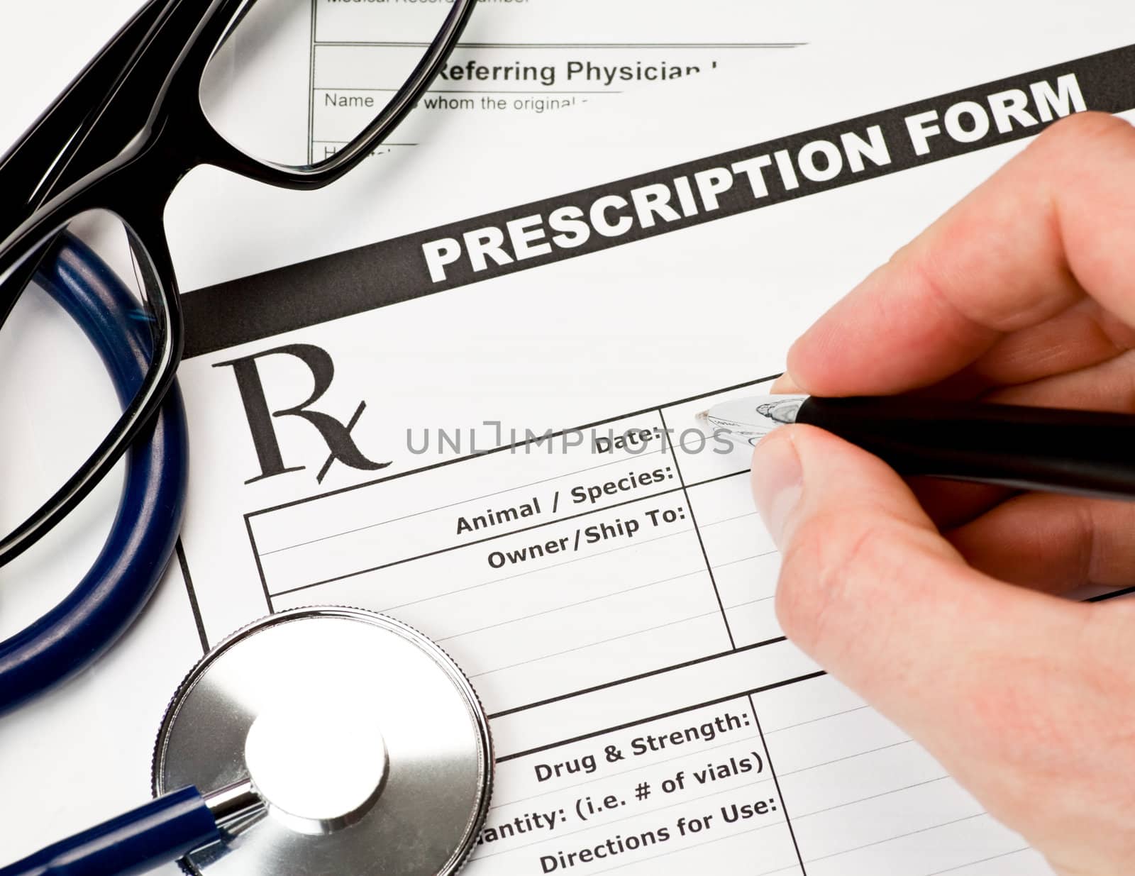 Veterinarian prescription form by naumoid