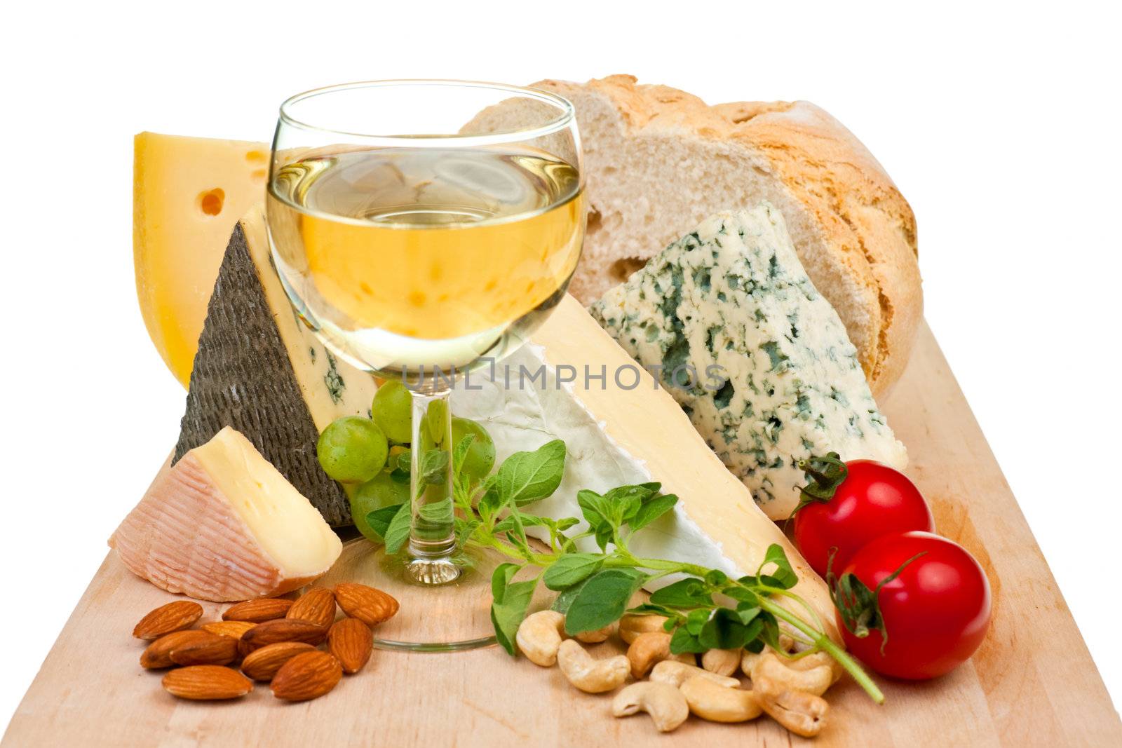 Wine and cheese by naumoid