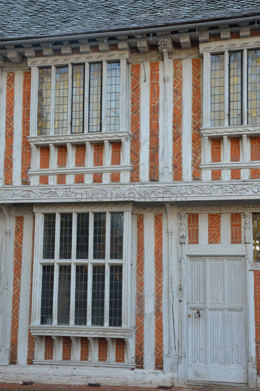 Door of timber framed building