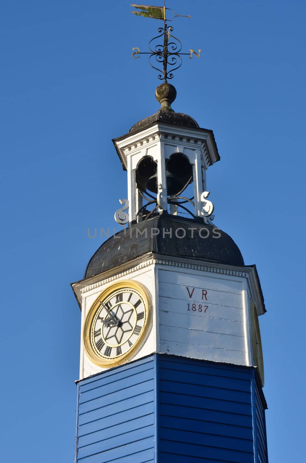 Blue Clock tower by pauws99