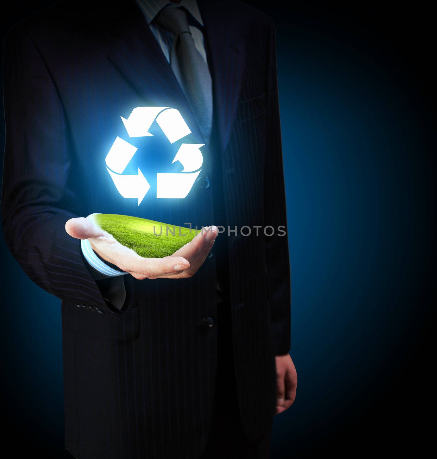 Recycle symbol by sergey_nivens