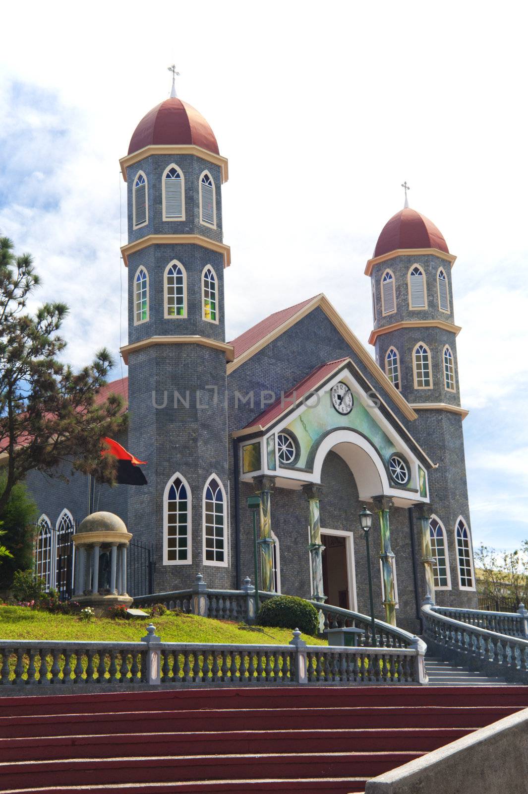 Catholic Church Zarcero Costa Rica by billberryphotography