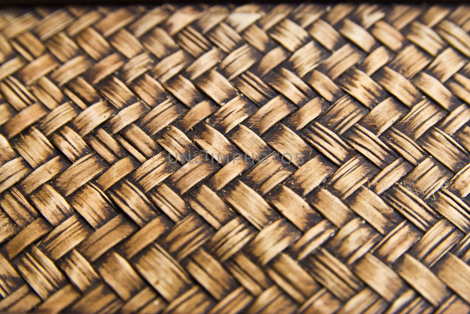 patterns of weave bamboo in asia. by wasan_gredpree
