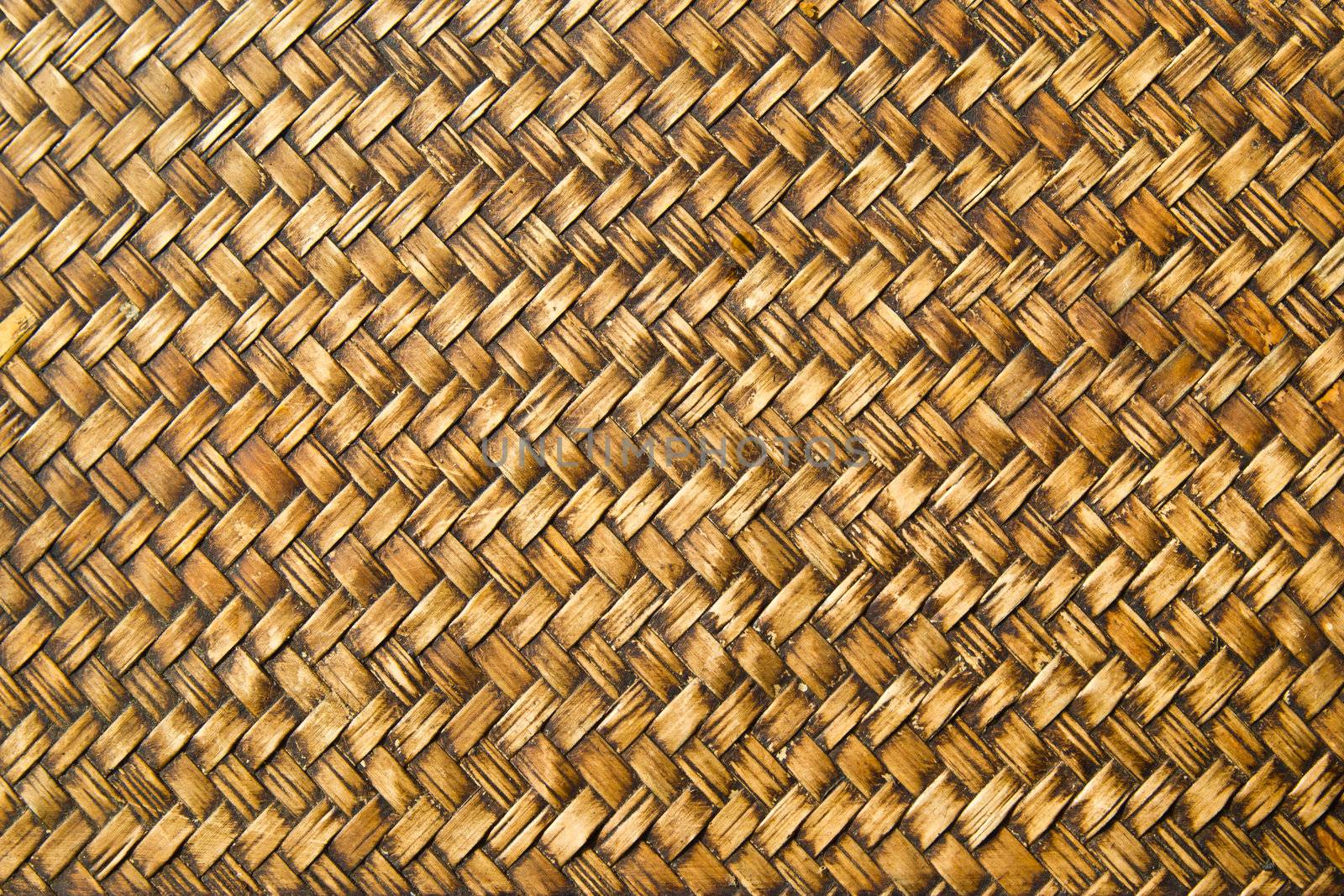 patterns of weave bamboo in asia. by wasan_gredpree