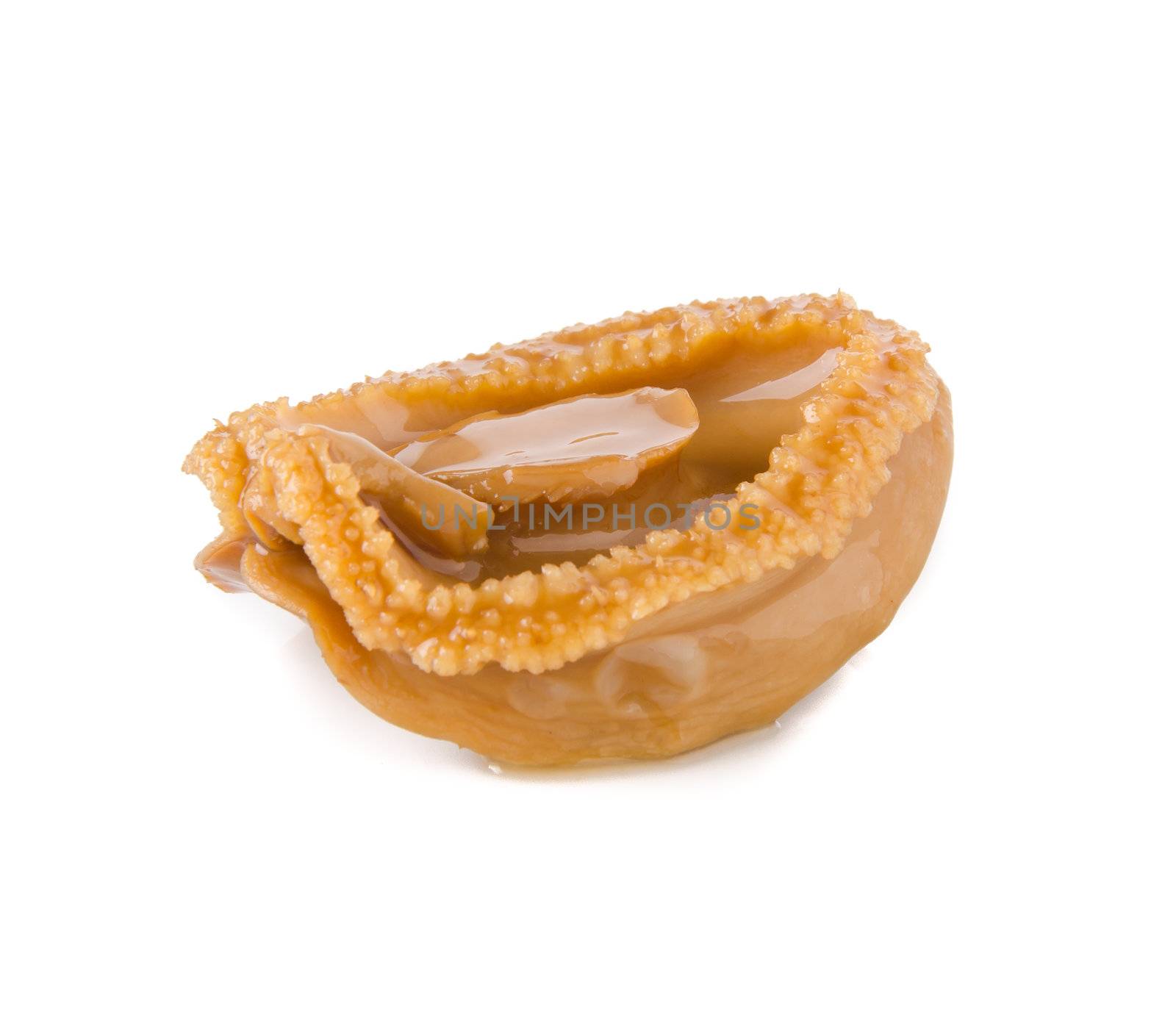 Abalones. Chinese cuisine abalone on the background.