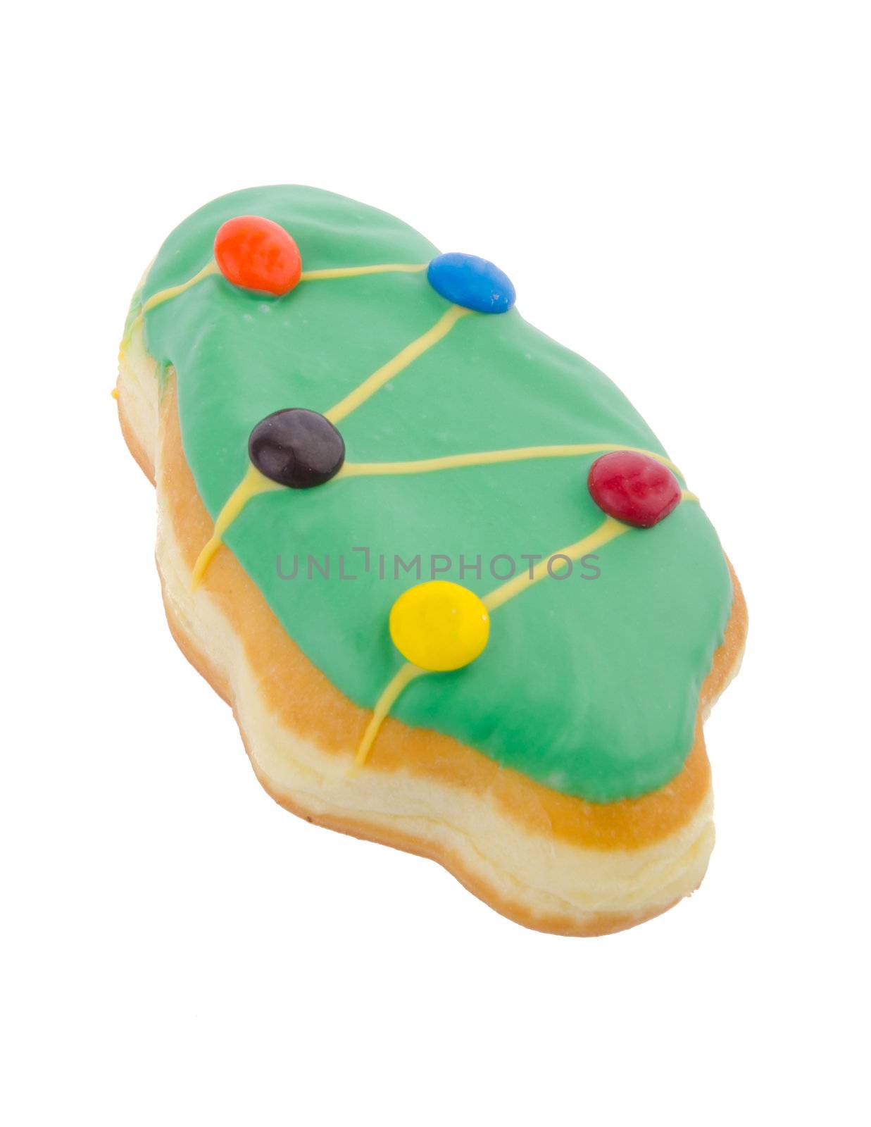 Donut, funny donut on the background